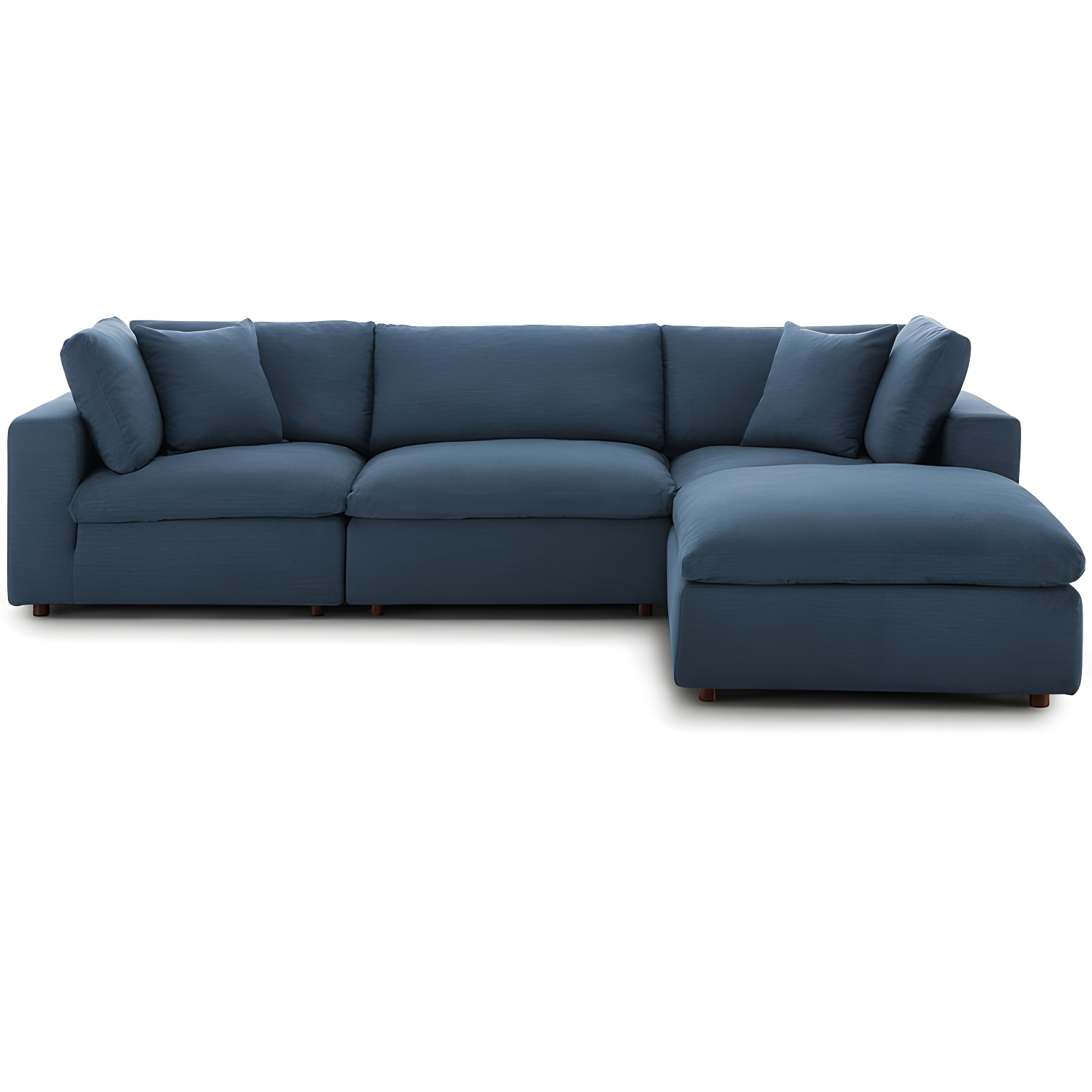 Modway Copper Grove Hrazdan Down-filled 4-piece Sectional Sofa Set