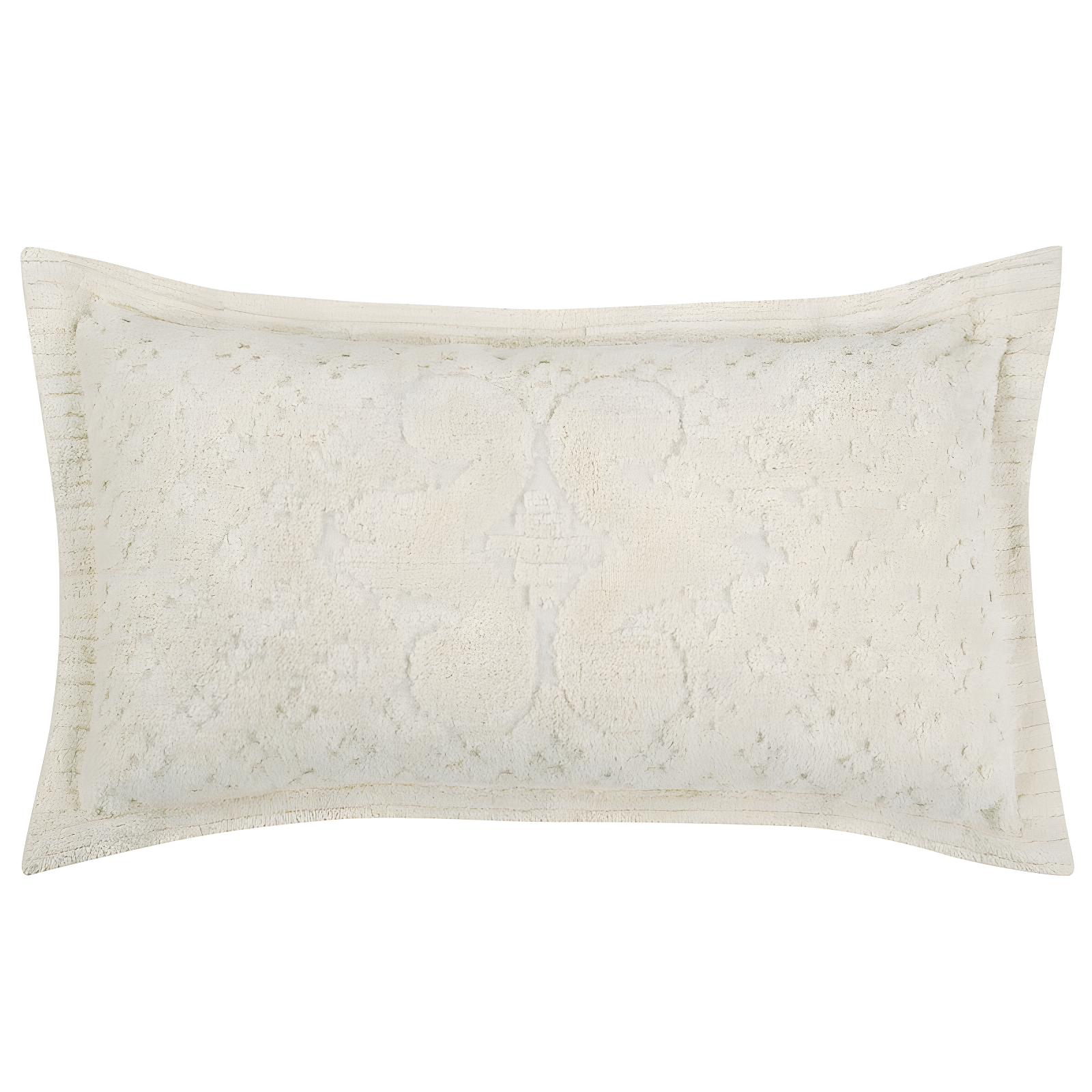 Better Trends Ashton Collection 100% Cotton Tufted Pillow Sham with Medallion Pattern, Machine Washable Pillow Cover for All Season