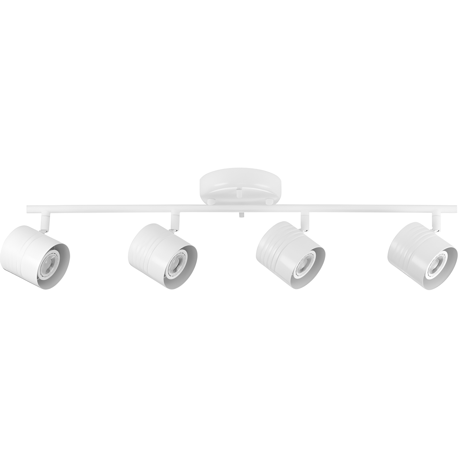 Progress Lighting P900014-028 Black Four-Head Track Metal