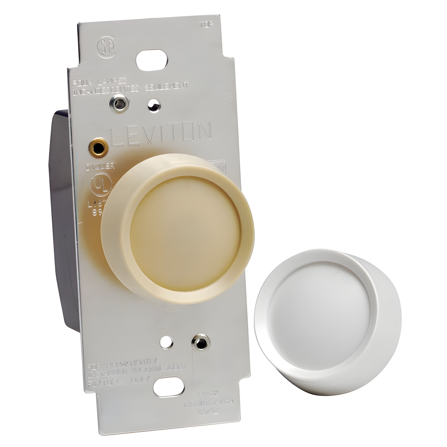 Tamper Resistant Rotary Single Pole Dimmer