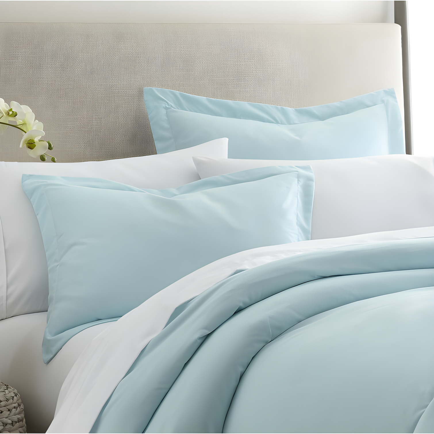 Pillow Shams 2-Pack Microfiber Ultra Soft Bedding (Set of 2)