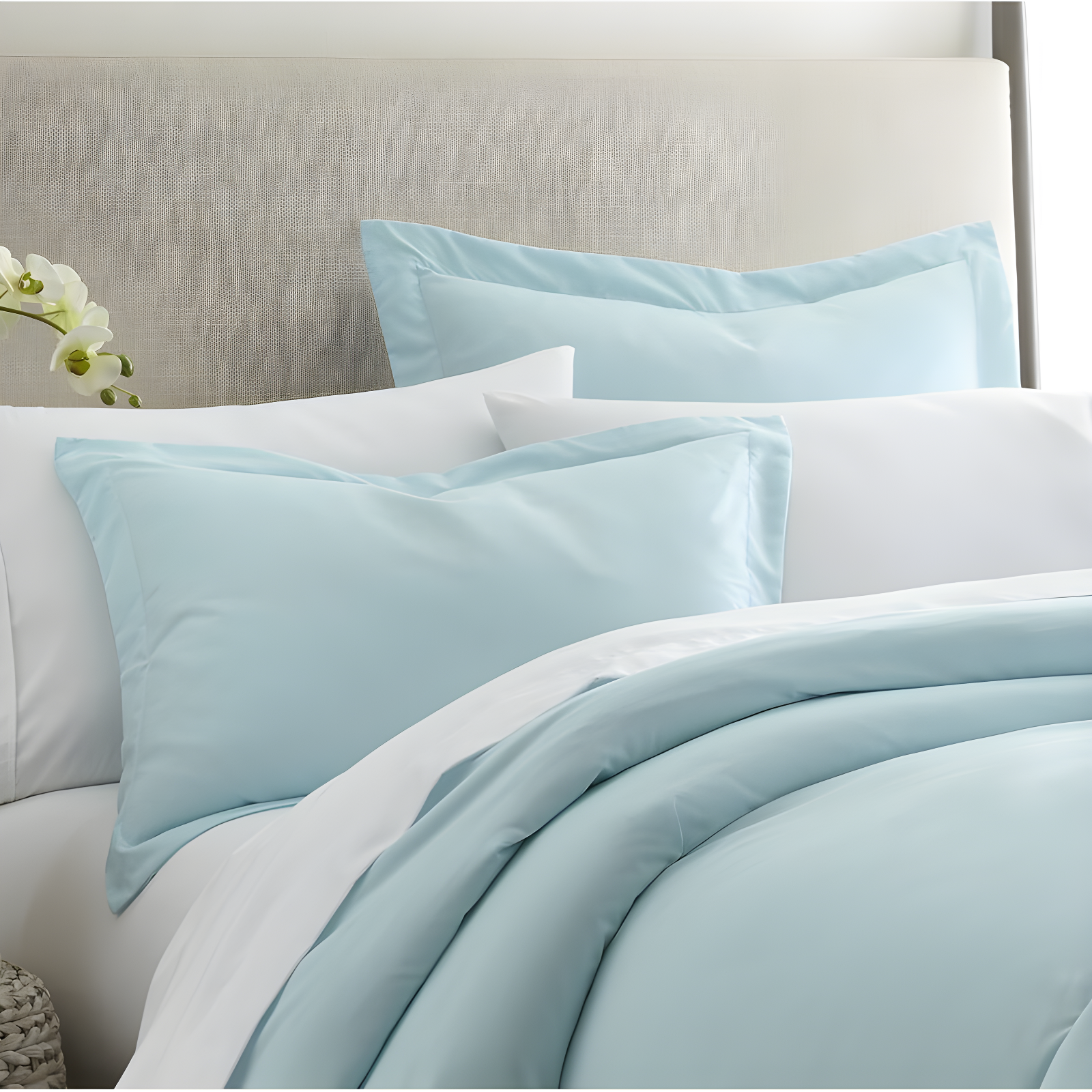 Pillow Shams 2-Pack Microfiber Ultra Soft Bedding (Set of 2)