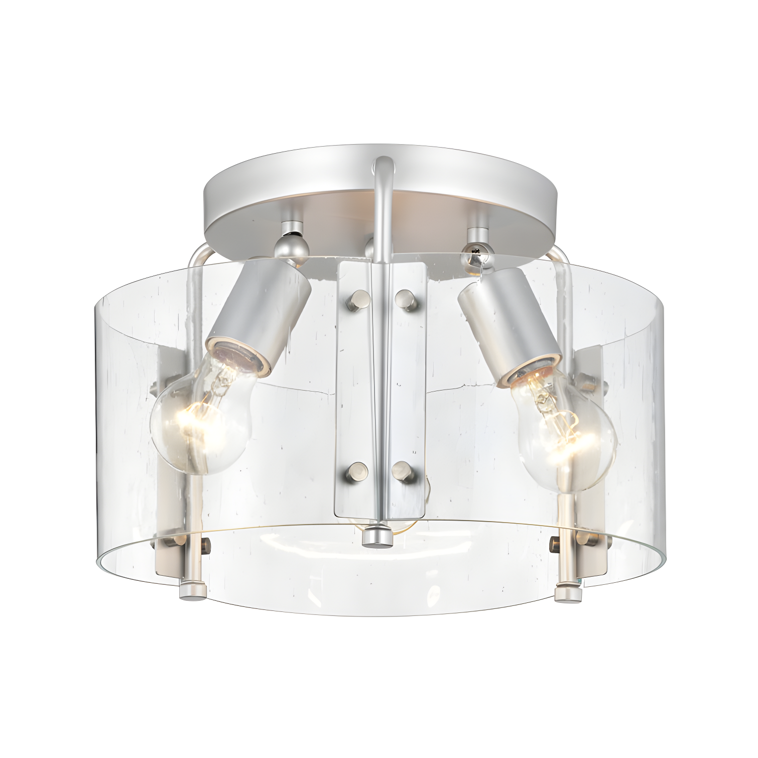 Glass Semi Flush Mount