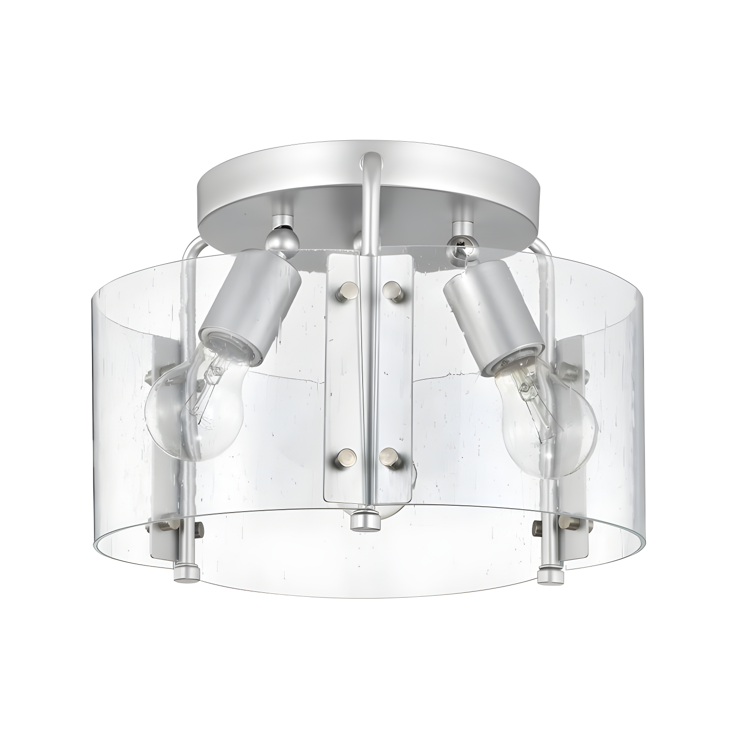 Glass Semi Flush Mount
