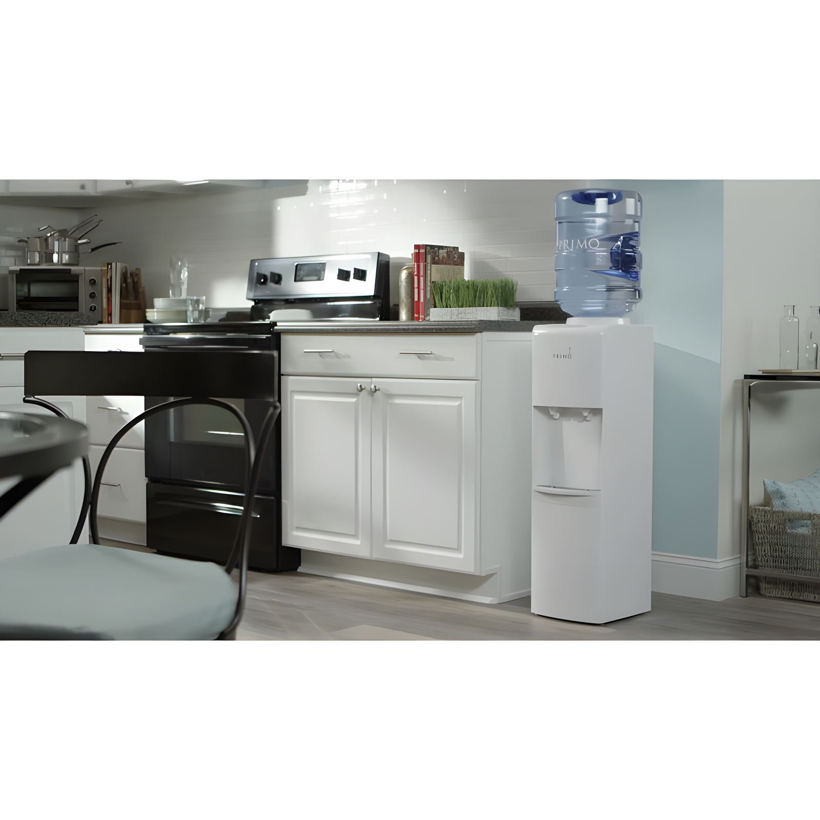 Primo Water Dispenser: Freestanding Electric, Hot & Cold, 135.26 Volume, Energy Star Certified, 1-Year Warranty