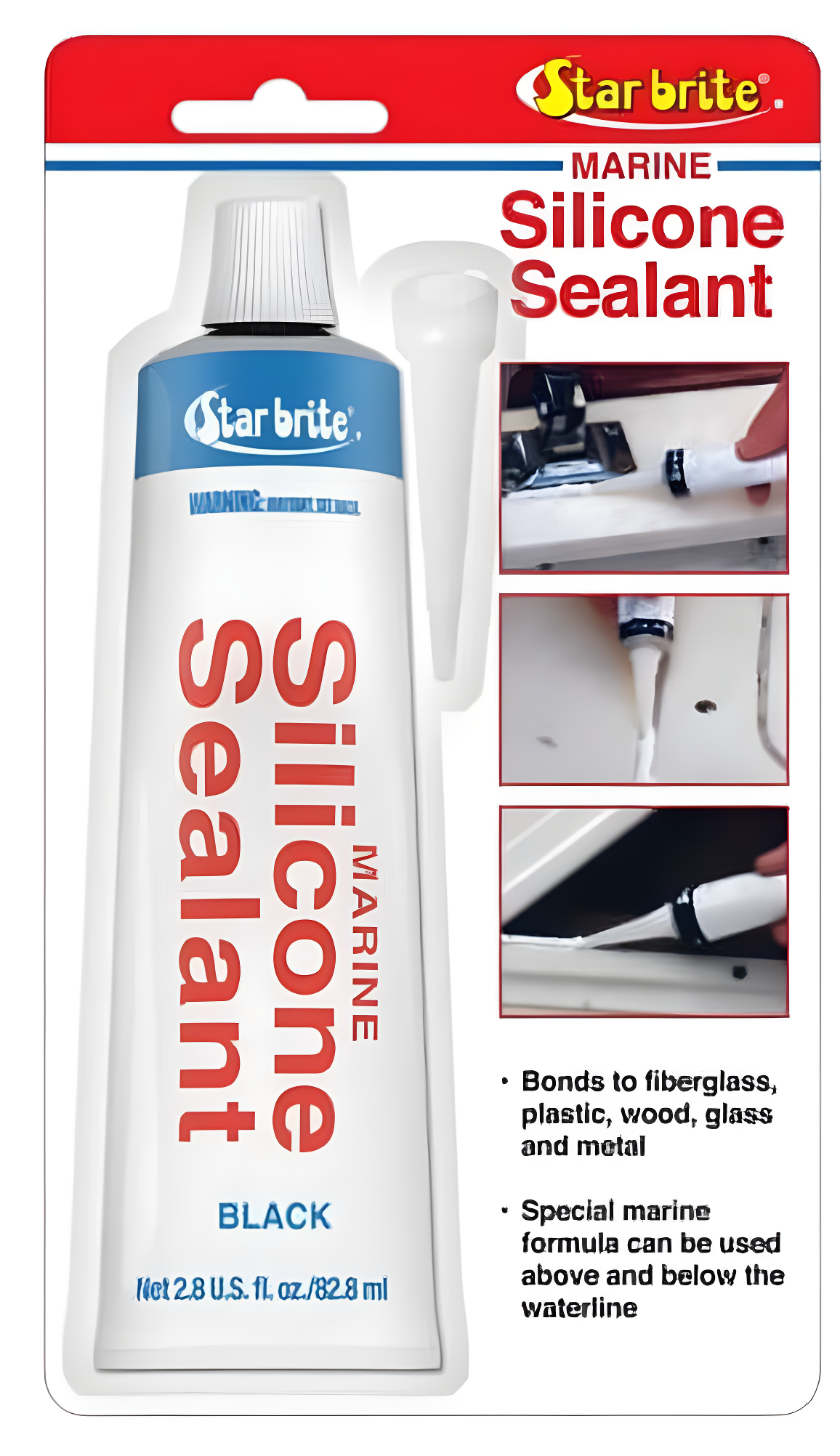 Star Brite  82103; Silicone Sealant Black 100Ml