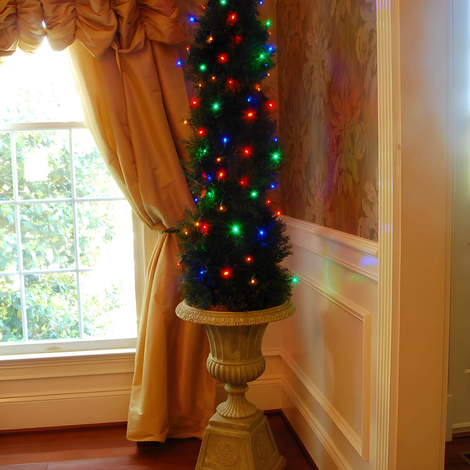 LumaBase Battery Operated LED Mini String Lights - 2 Piece (Set of 2)