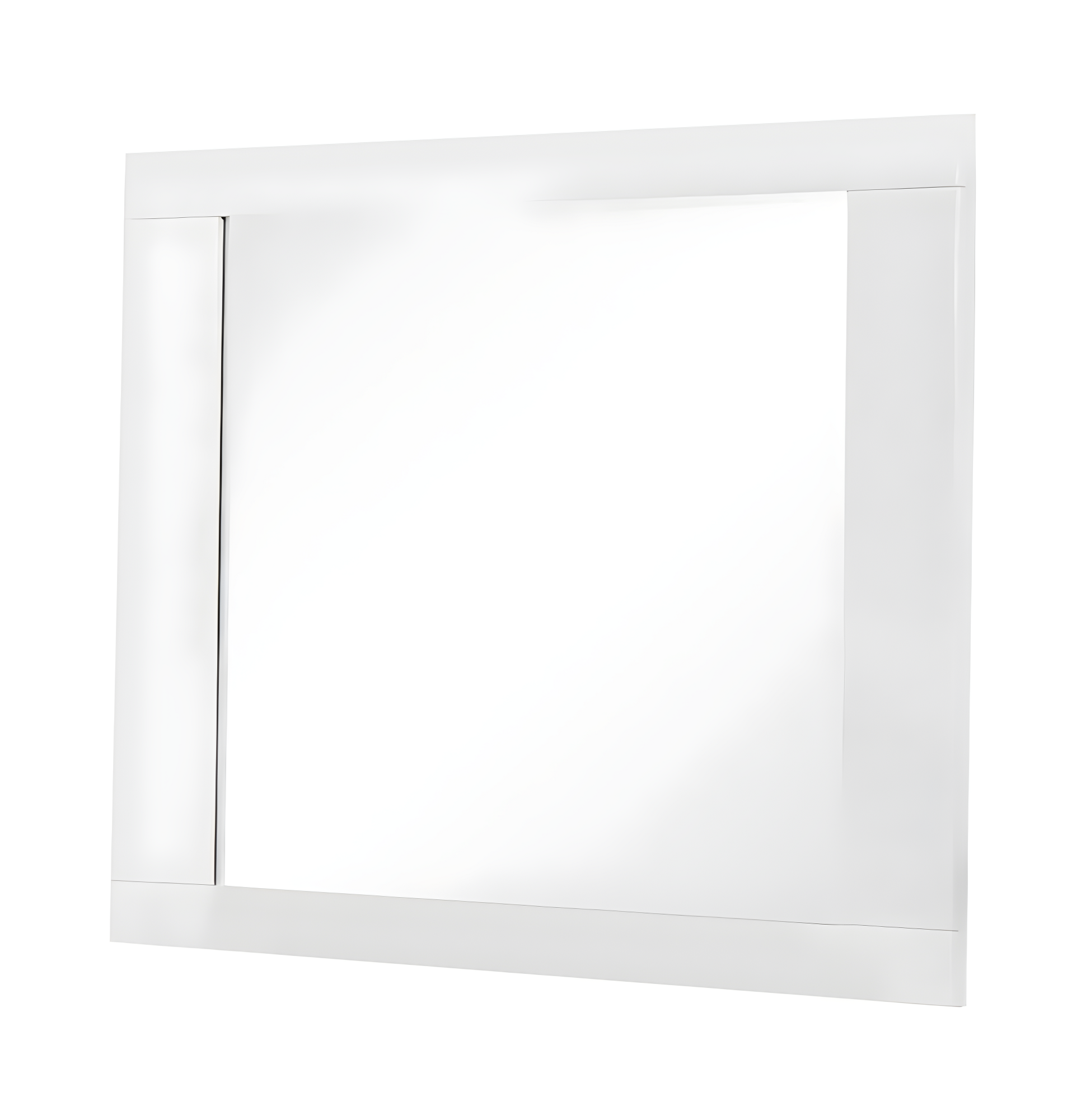 Felicity Rectangle Dresser Mirror Glossy White