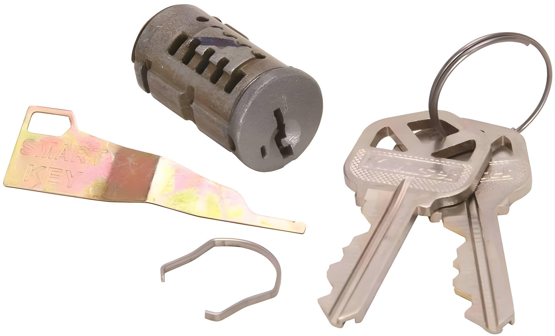 Kwikset 83279 Smartkey Conventional Cylinder For Levers And Knobs - Nickel