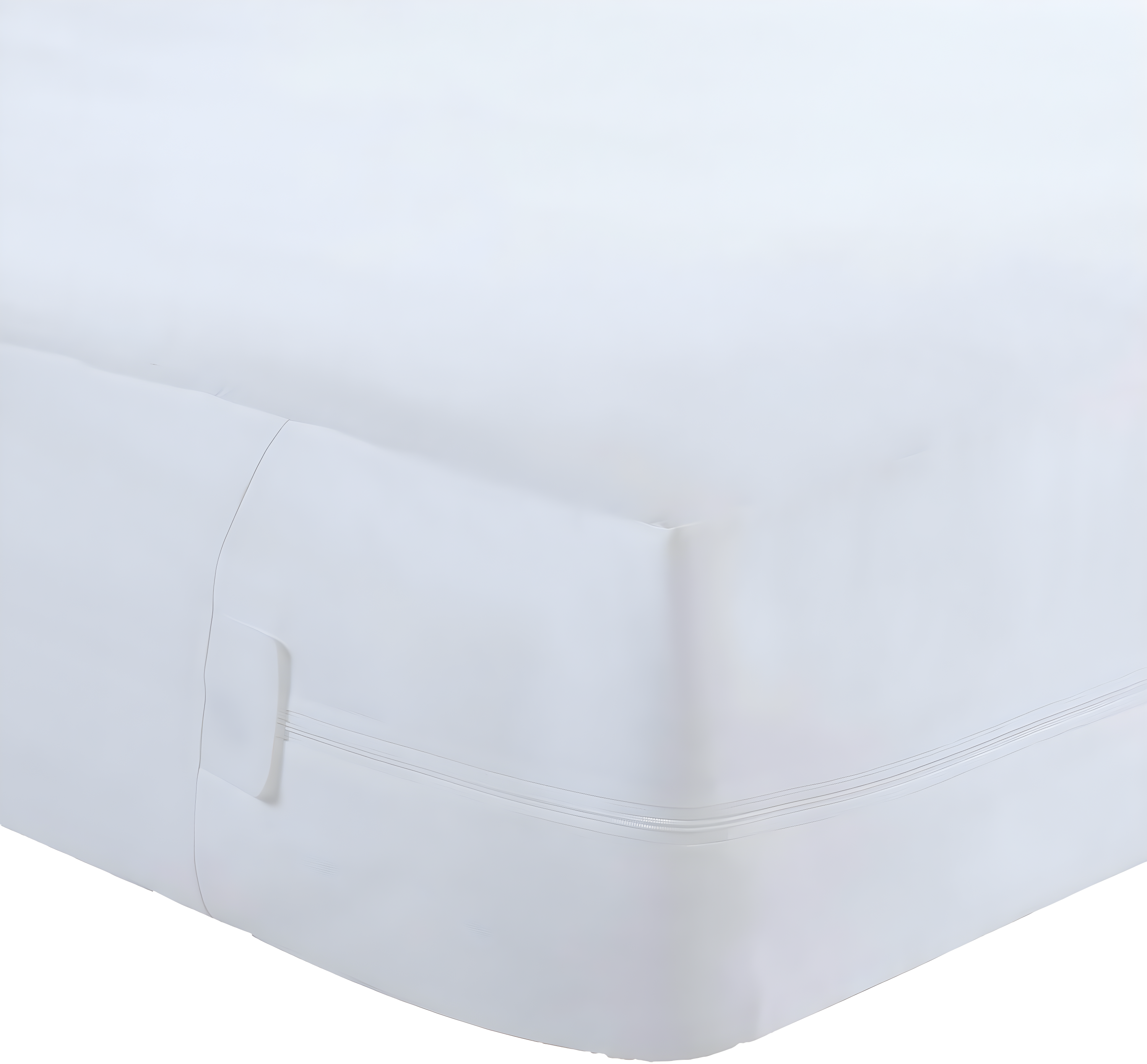 All-in-One Bed Bug Blocker Water Resistant Zippered Mattress Protector, Twin