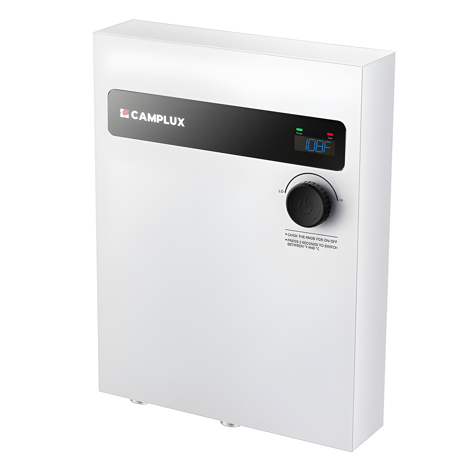 CAMPLUX 27KW 240V Electric Tankless Water Heater , Instant Hot Water Heater