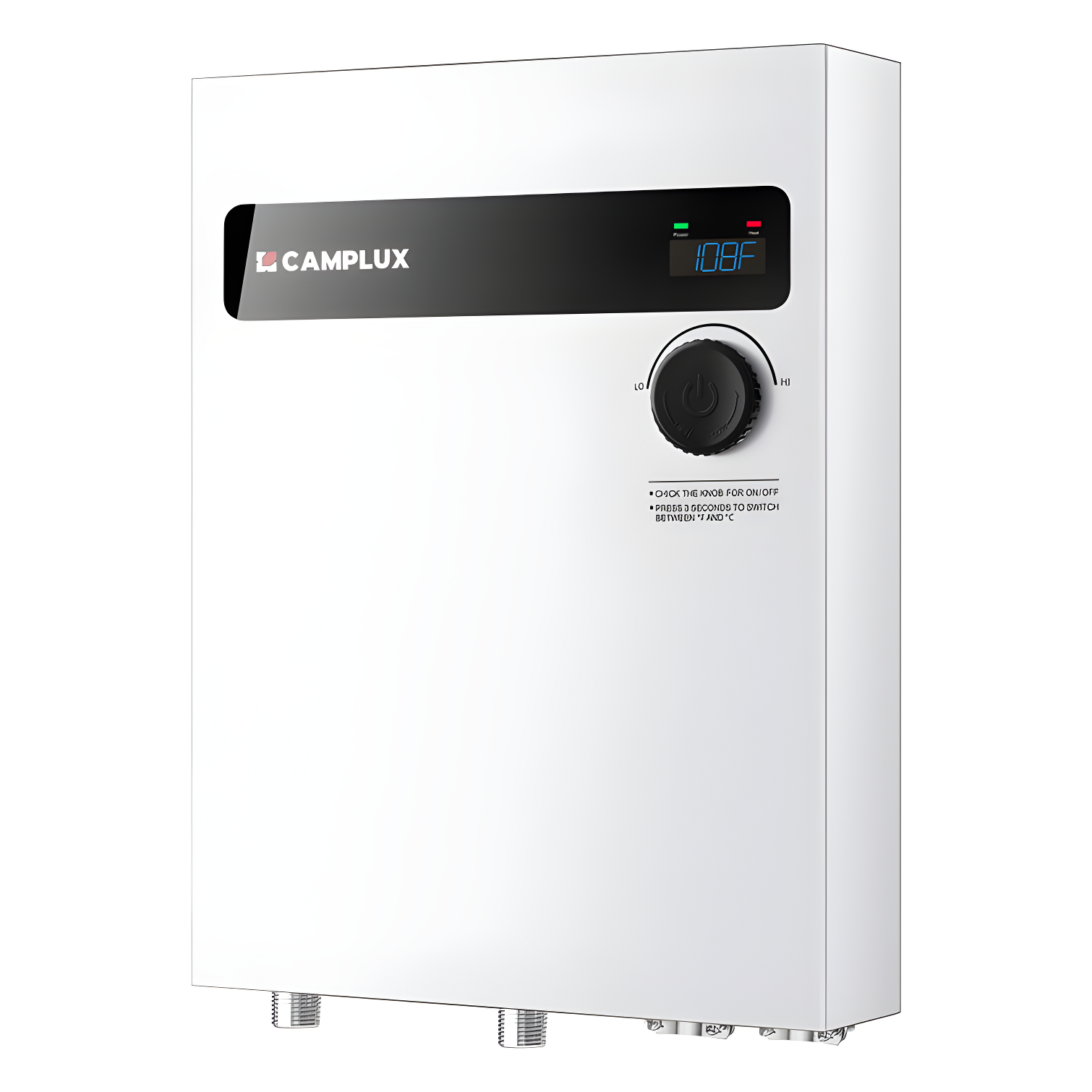 CAMPLUX 27KW 240V Electric Tankless Water Heater , Instant Hot Water Heater