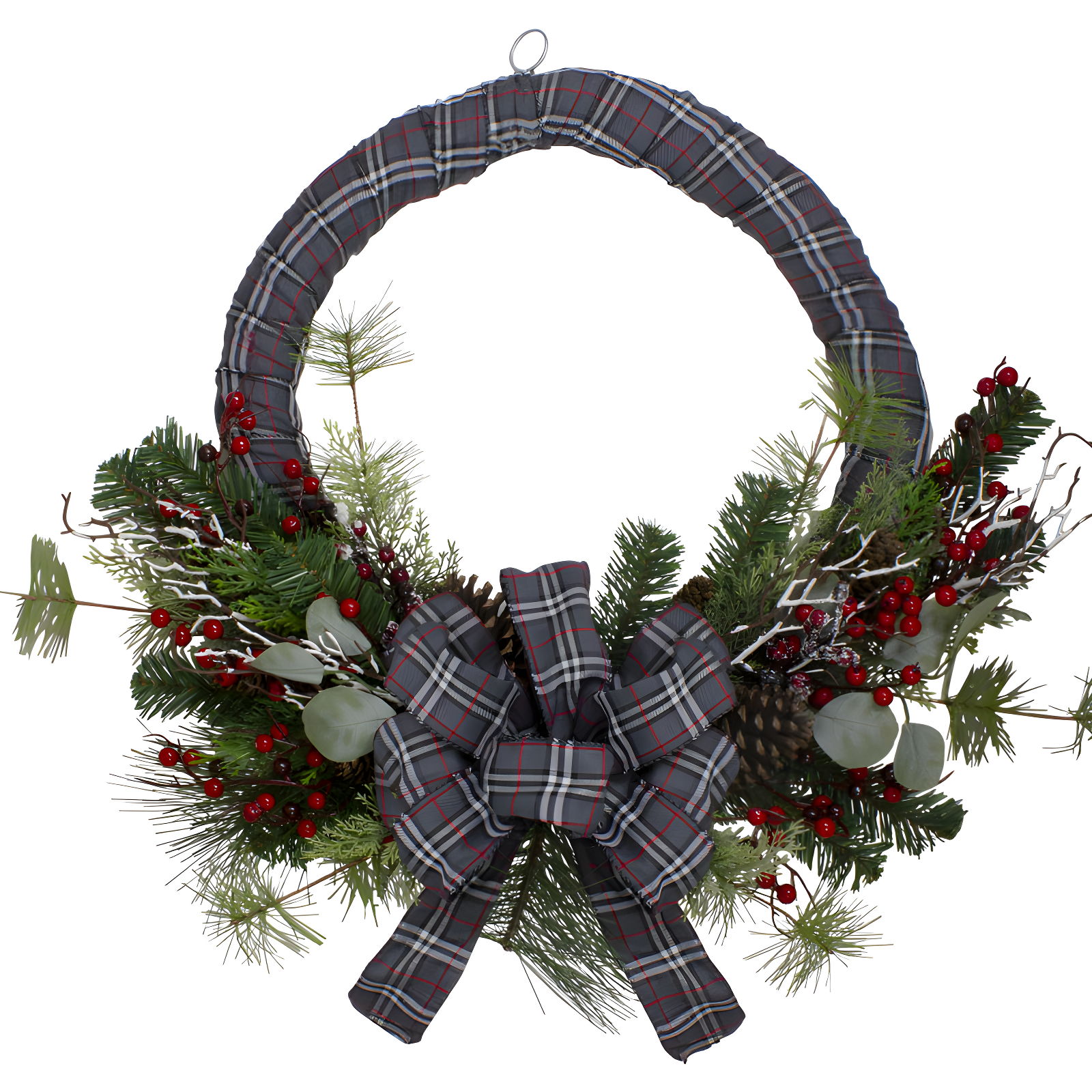 Faux Berry 24'' Wreath