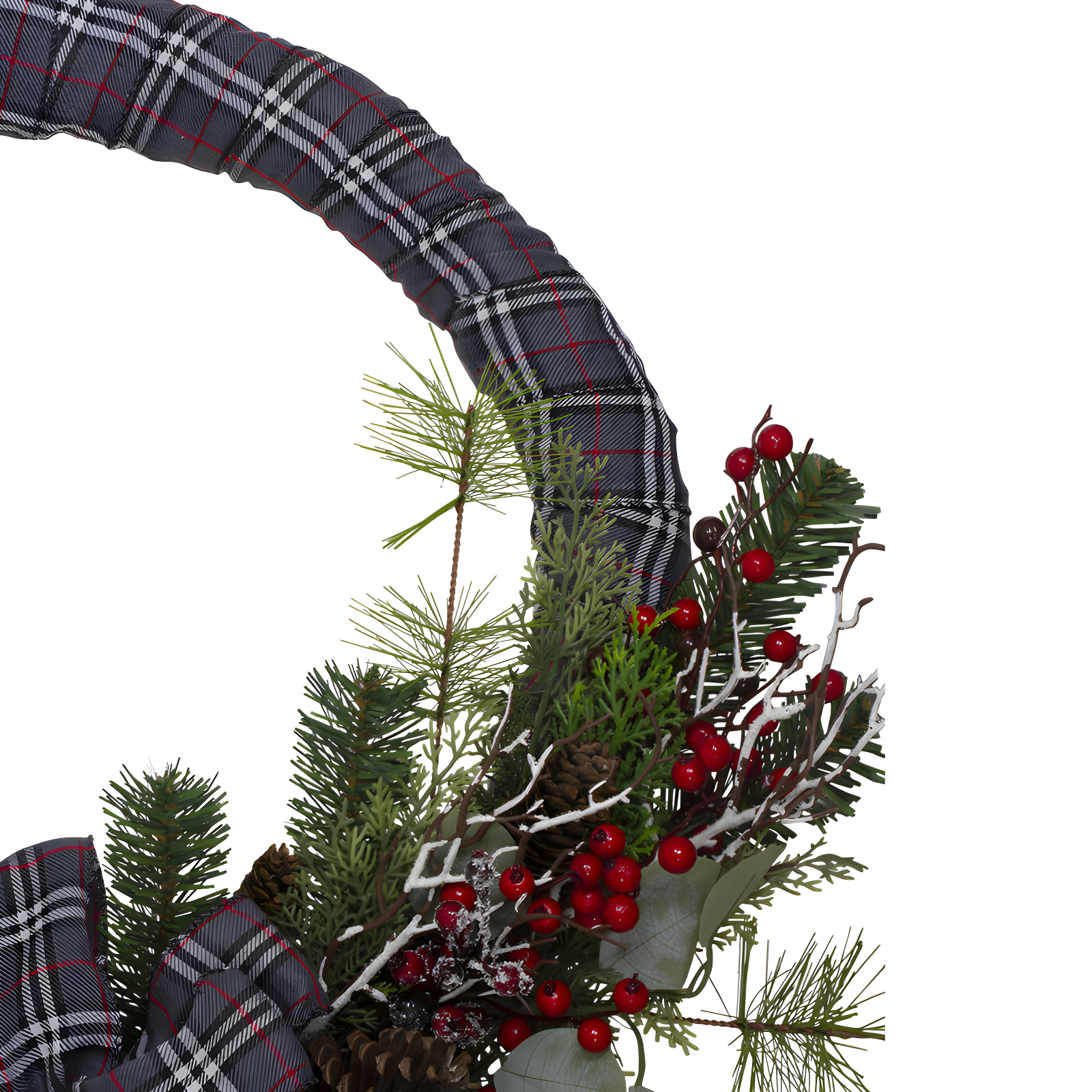 Faux Berry 24'' Wreath