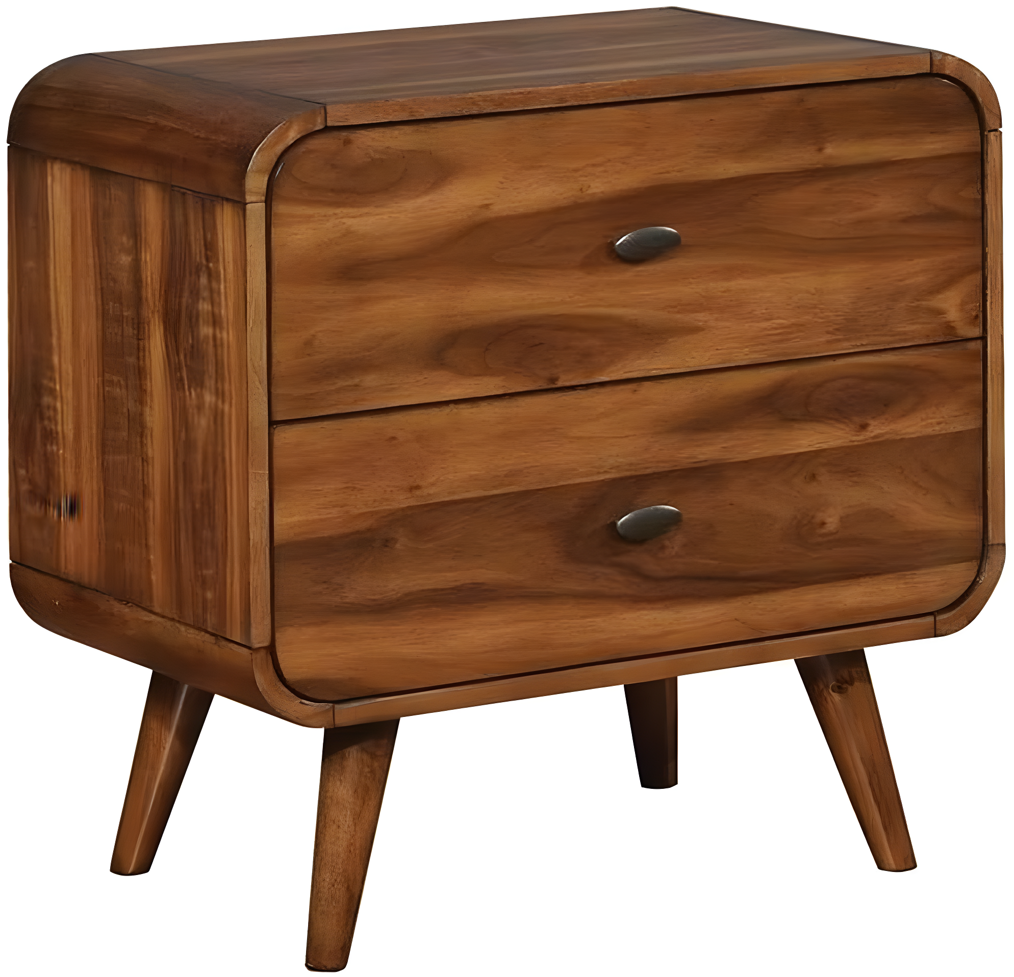 Coaster 205132-CO Nightstand, Dark Walnut