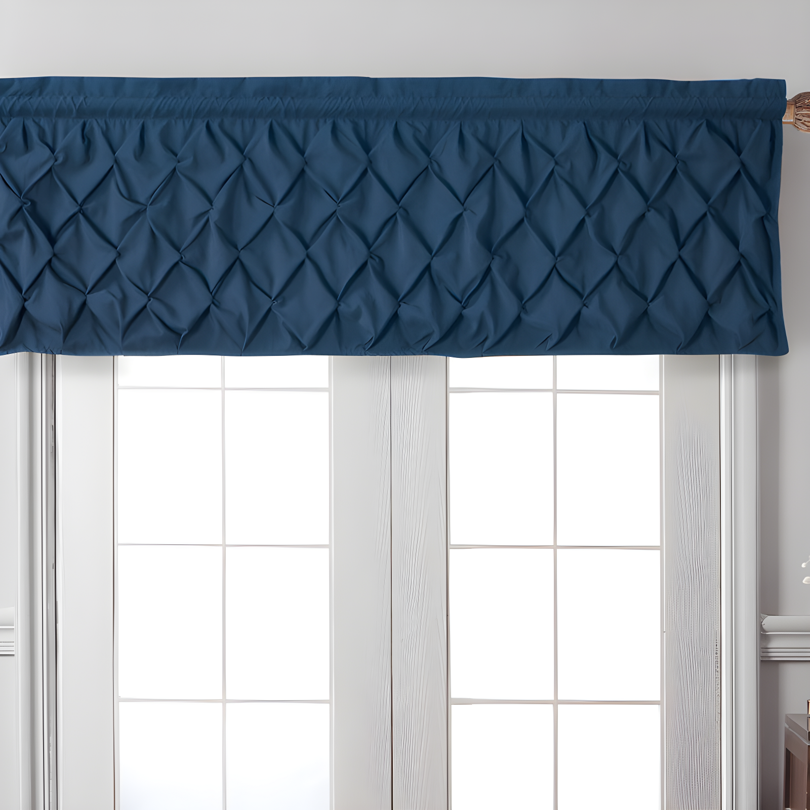Remorb Modern Window Valance with Rod Pocket
