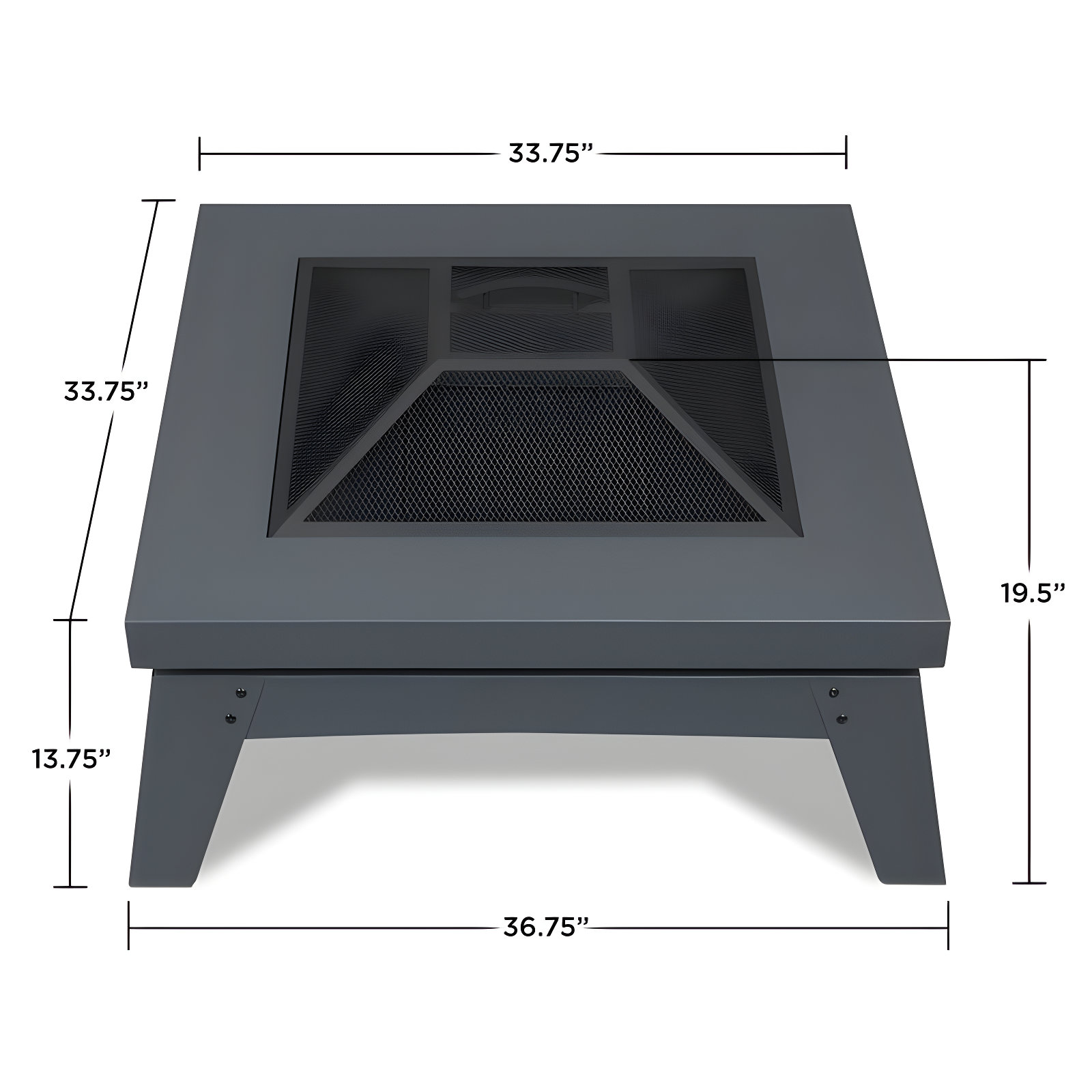 Real Flame Breton Wood Burning Fire Pit by Real Flame