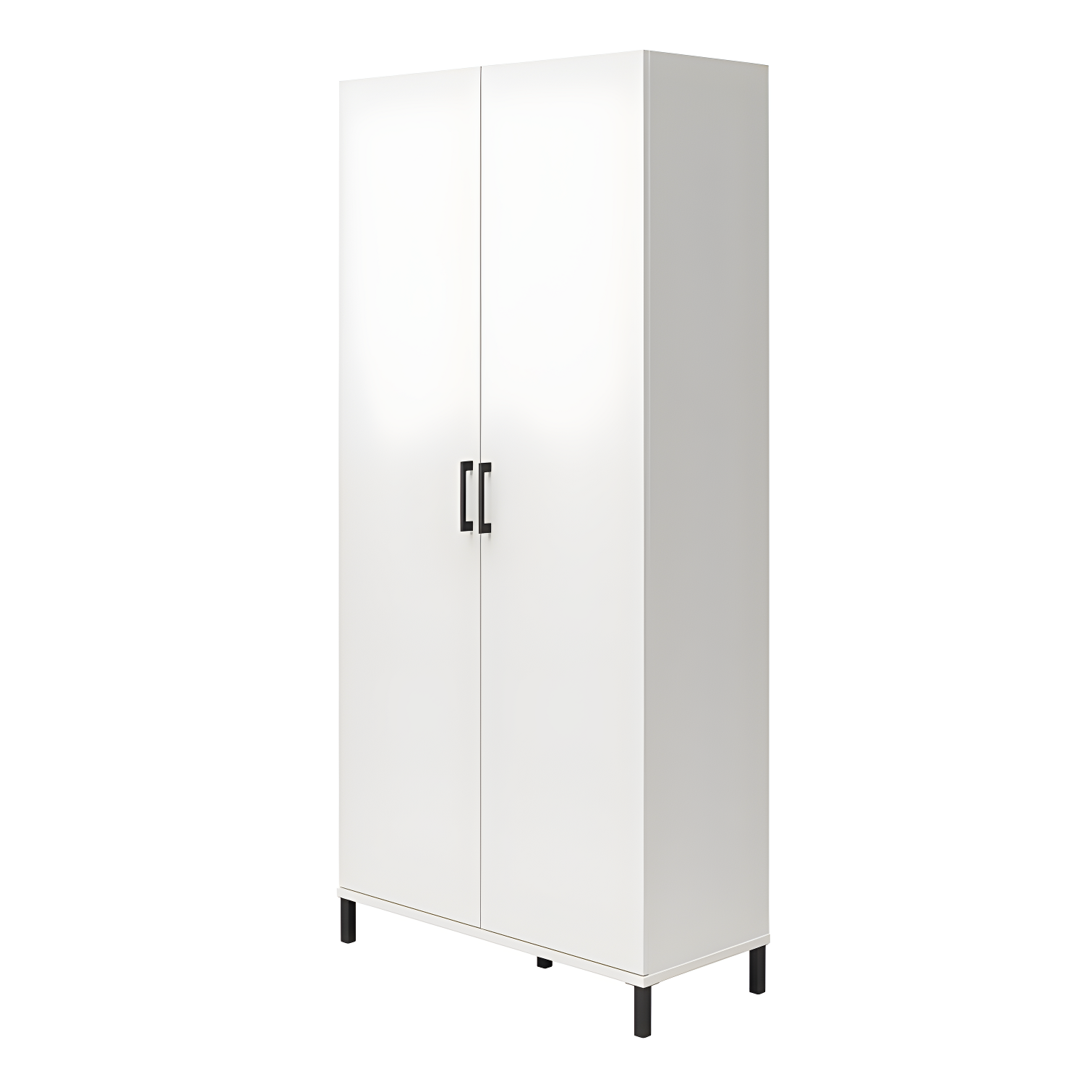 Versa 36" Wide 2 Door Storage Cabinet, White