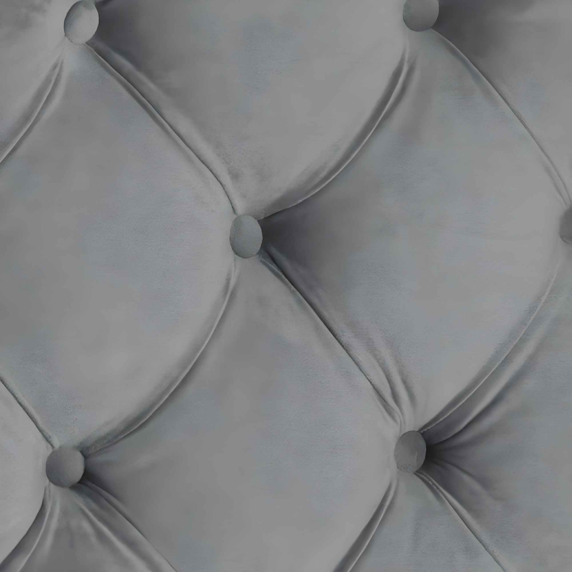 SAFAVIEH Arebelle Rustic Glam Tufted Headboard with Nail Heads, Full, Pewter