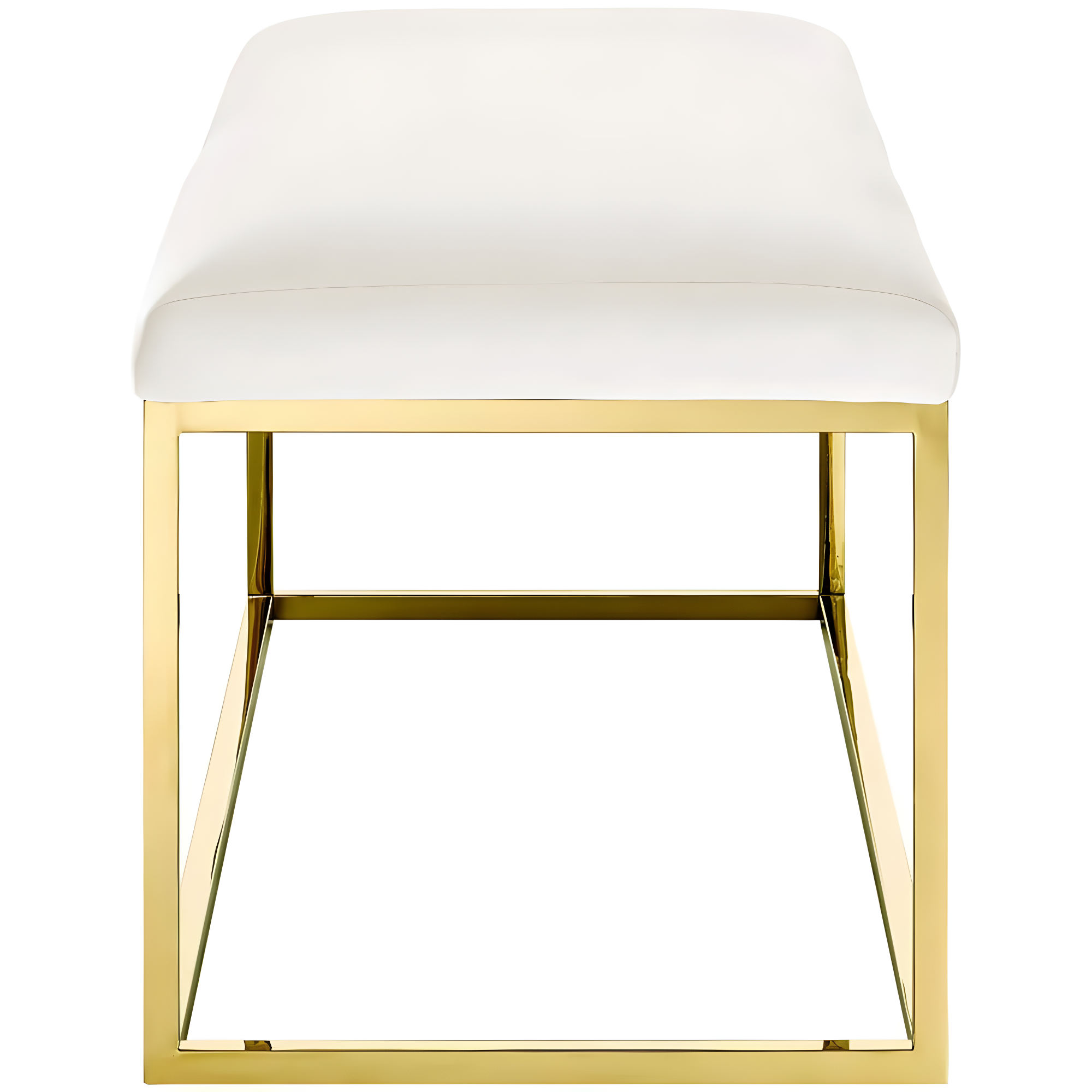 Anticipate Fabric Bench Gold Ivory