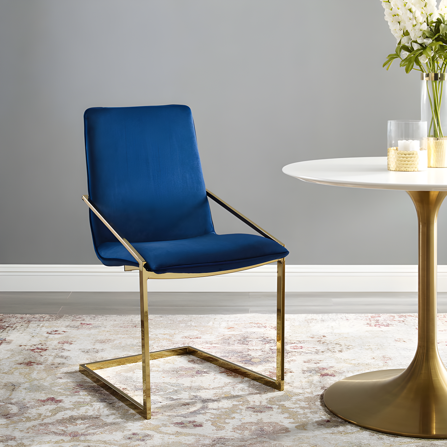 Modway Pitch Performance Velvet Dining Armchair