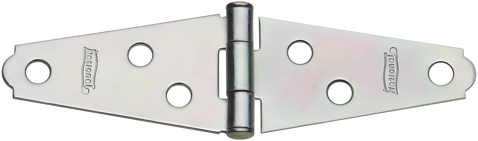 National Hardware 0.5" H × 1.5" W Surface Mount Pair Door Hinges
