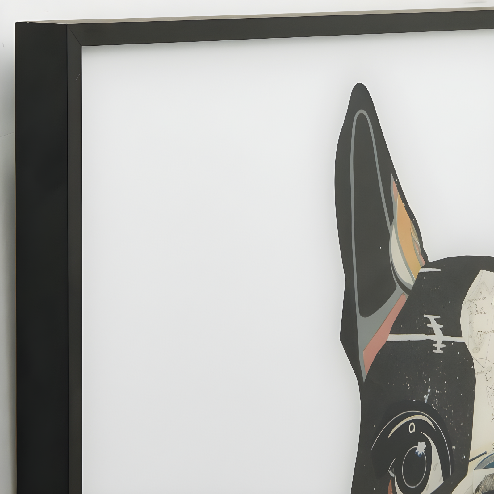 Red Barrel Studio® Apphia The Boxer - Picture Frame Graphic Art Print on Glass