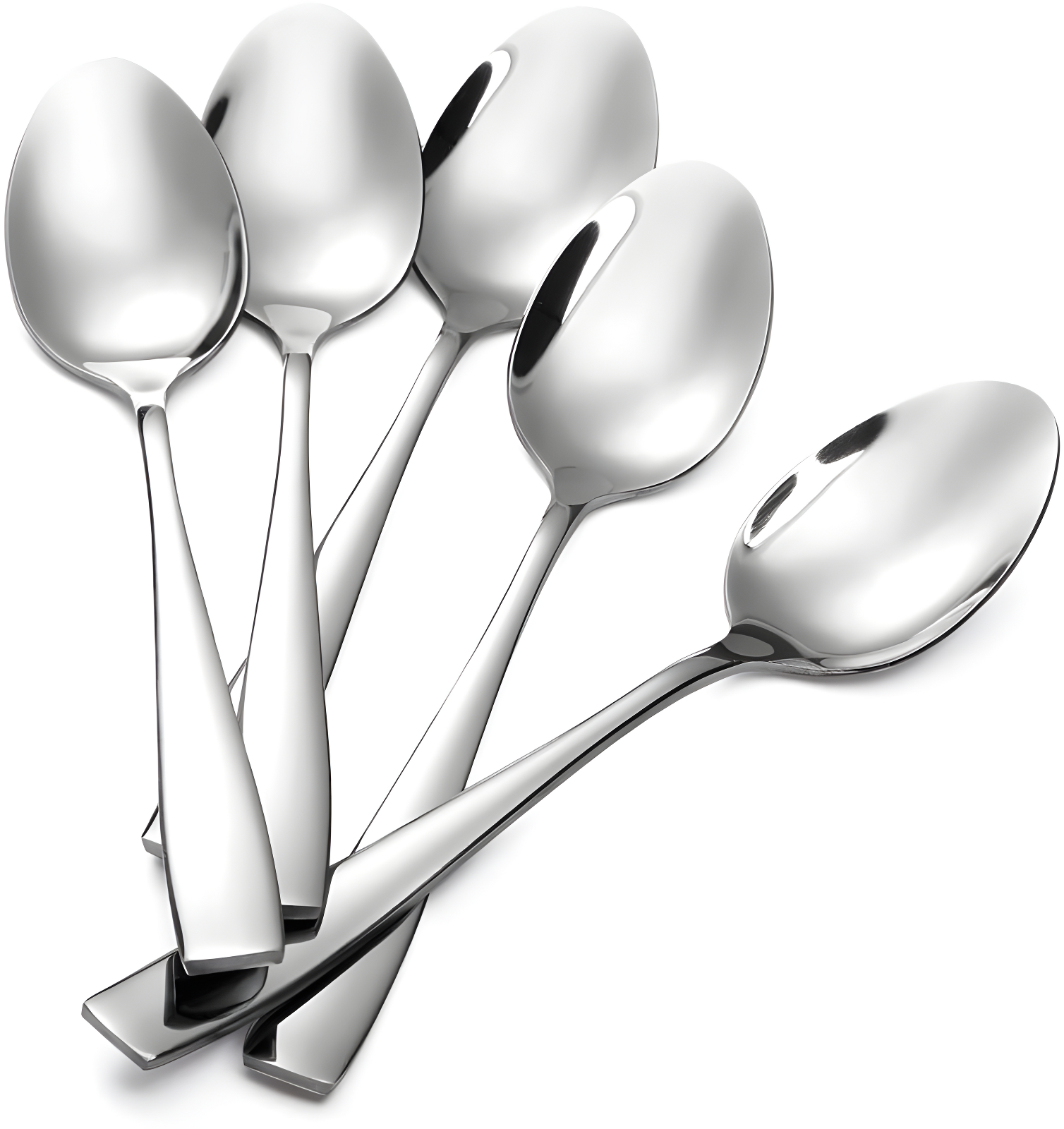 24-Piece Large Stainless Steel Dinner Spoons