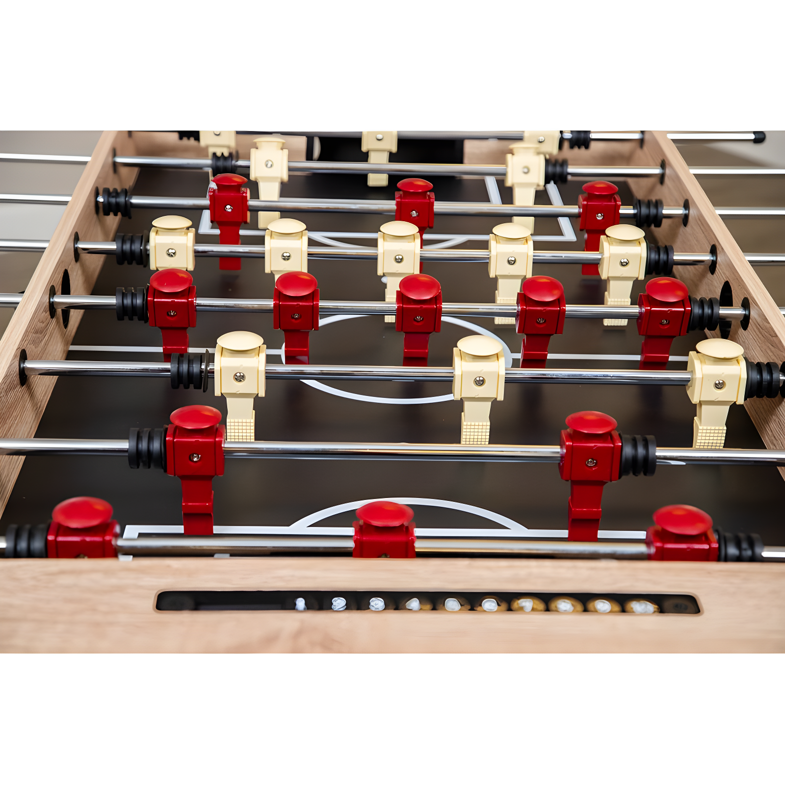 Hathaway Games Madison Multi Game Table with Foosball, Glide Hockey, Table Tennis, Billiards, Shuffleboard and Bowling