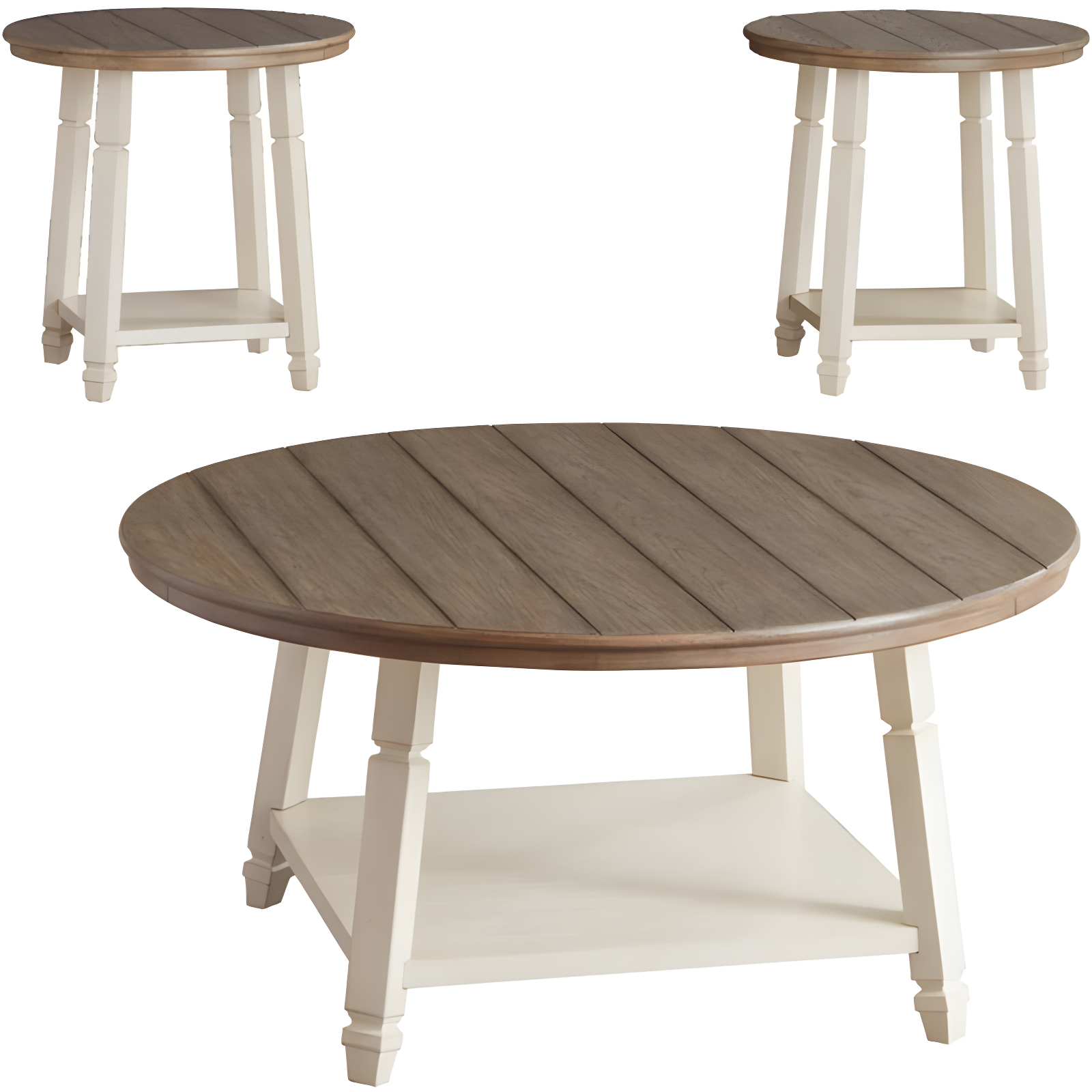 August Grove® Hackett 3 - Piece Living Room Table Set