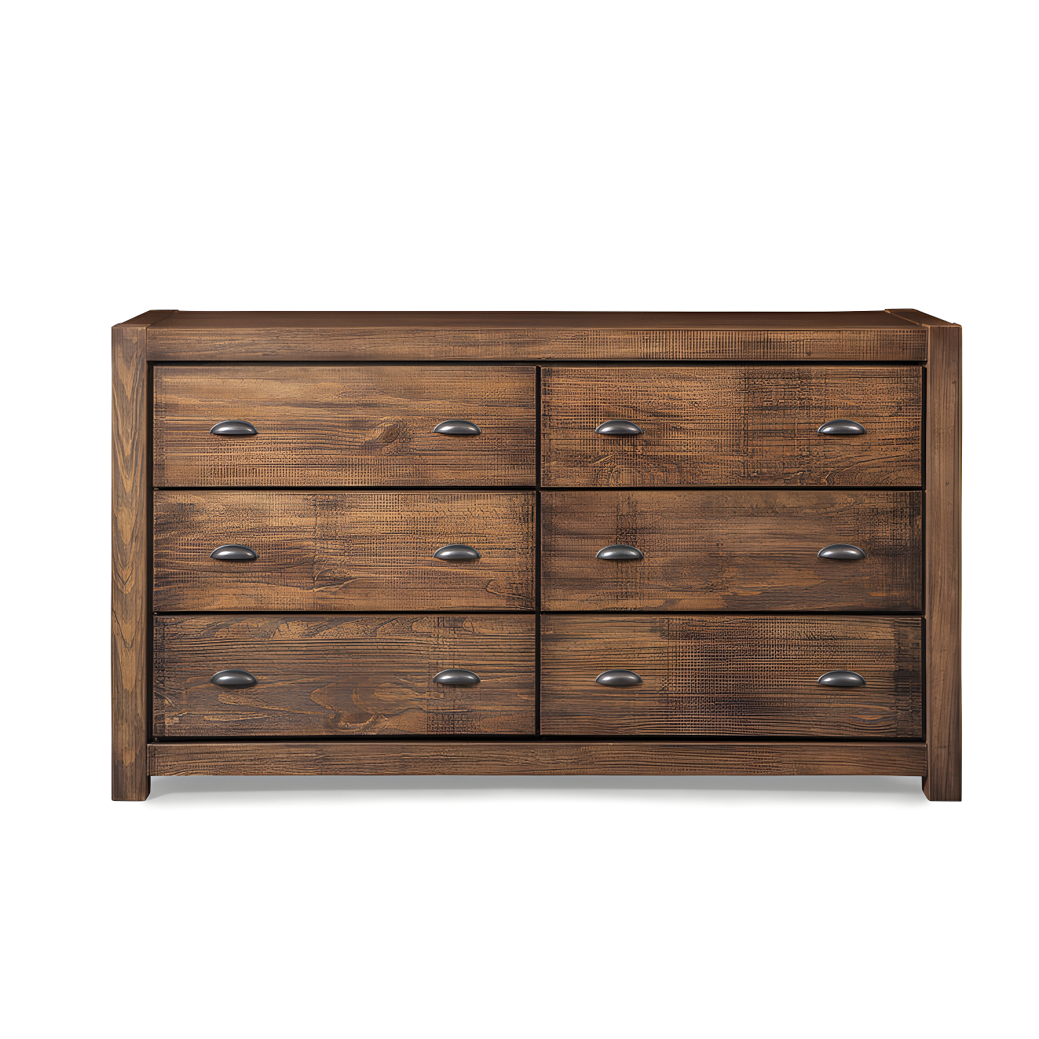 Montauk Solid Wood 59.5'' W 6 - Drawer Dresser