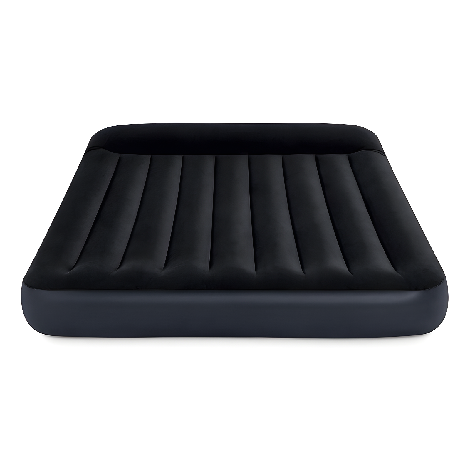 Intex Dura Pillow Rest Classic Blow Up Mattress Air Bed with Built In Pump