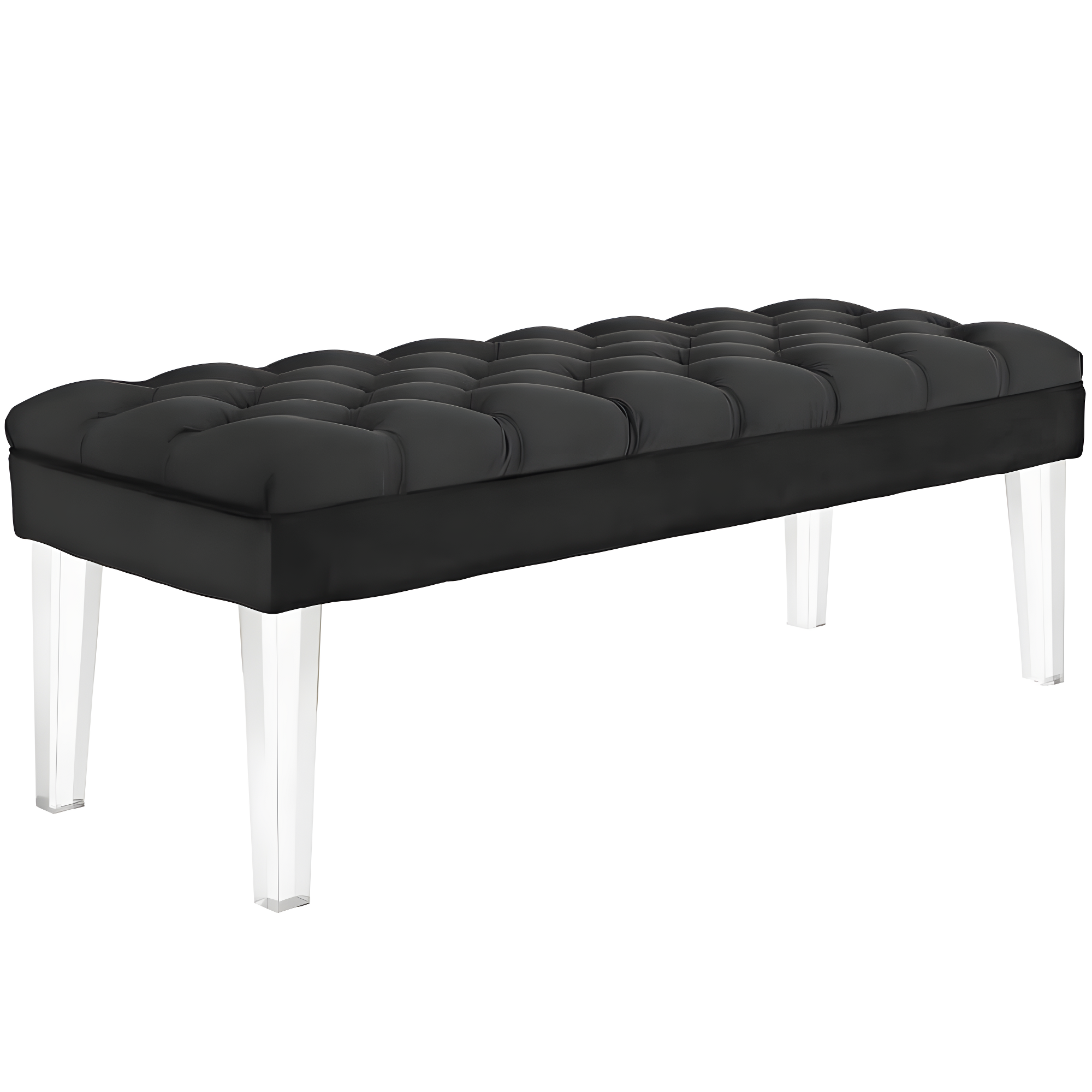 Valet Velvet Bench Black