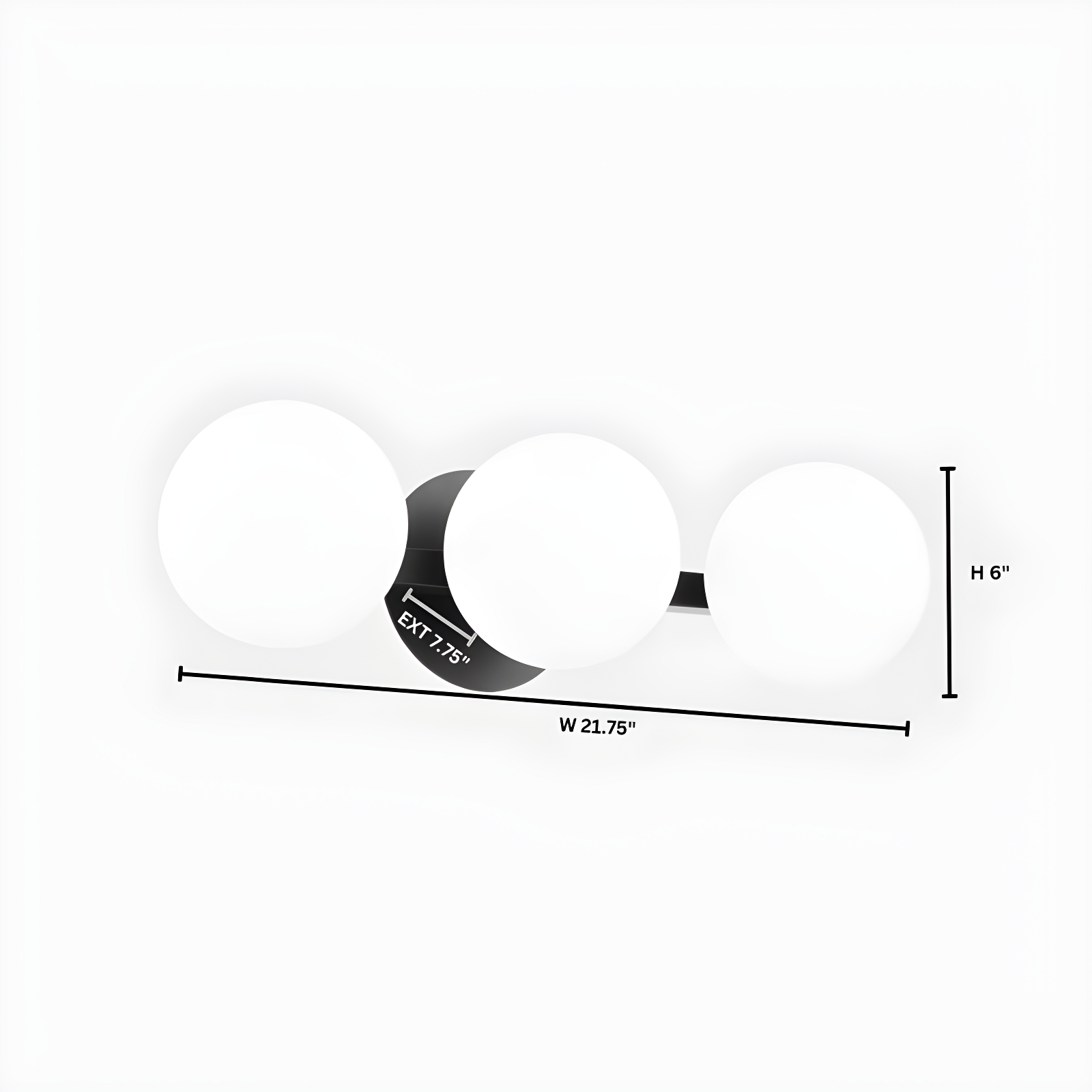 Ivy Bronx Nikitha 3 - Light Vanity Light