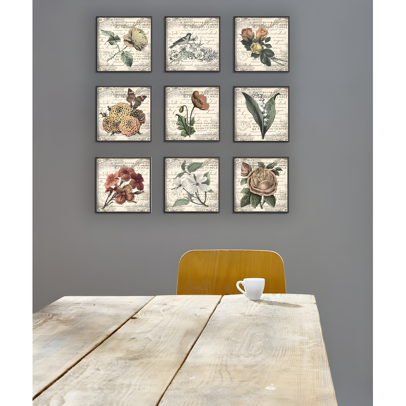 Ophelia & Co. Firebaugh " French Botanical Illustrations " by In House Art 9 - Pieces