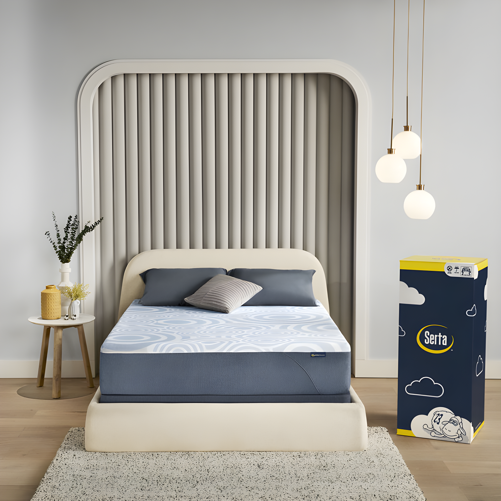 Serta Serta Perfect Sleeper Splendid Slumber Medium 12" Memory Foam Mattress