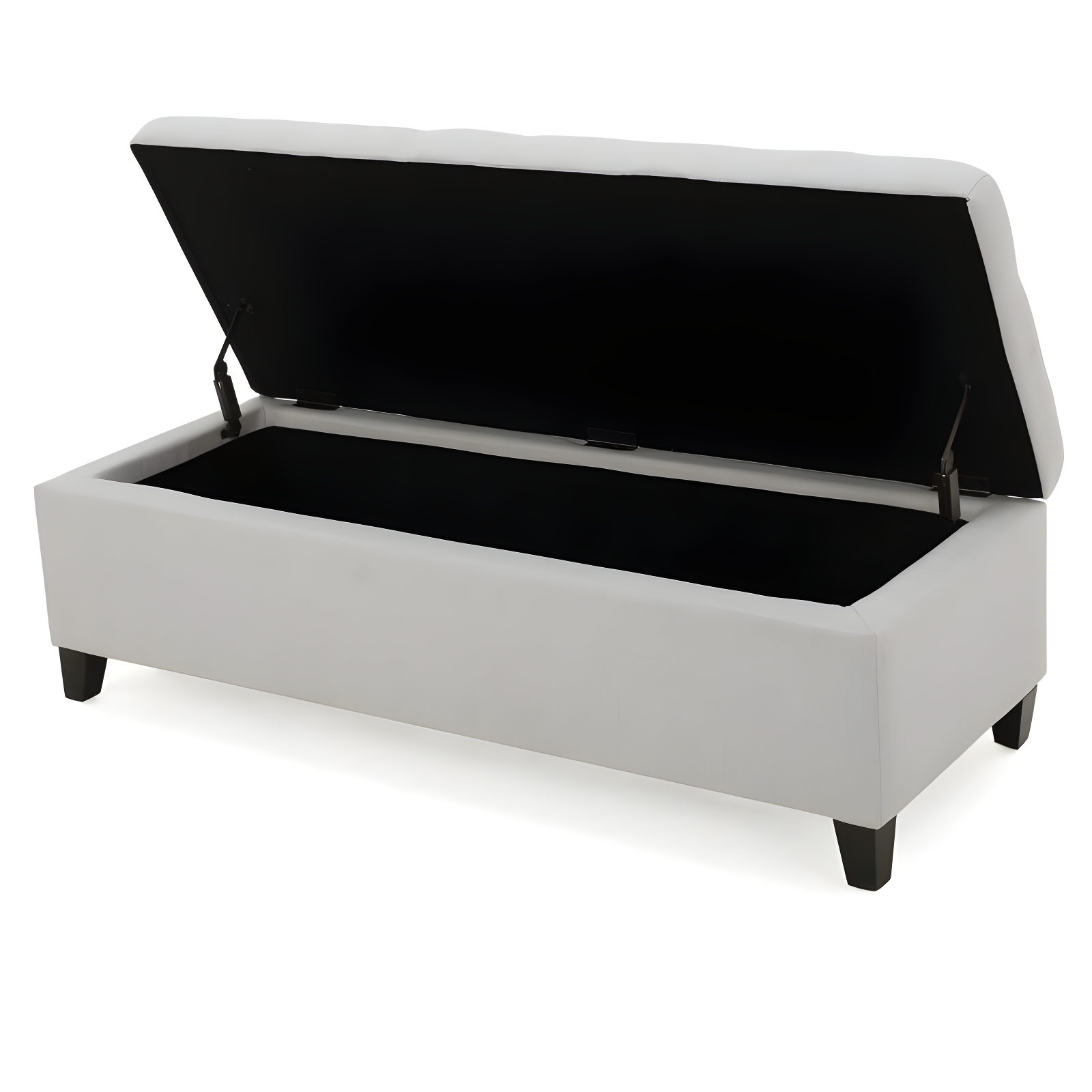 Mission Storage Ottoman - Light Gray - Christopher Knight Home