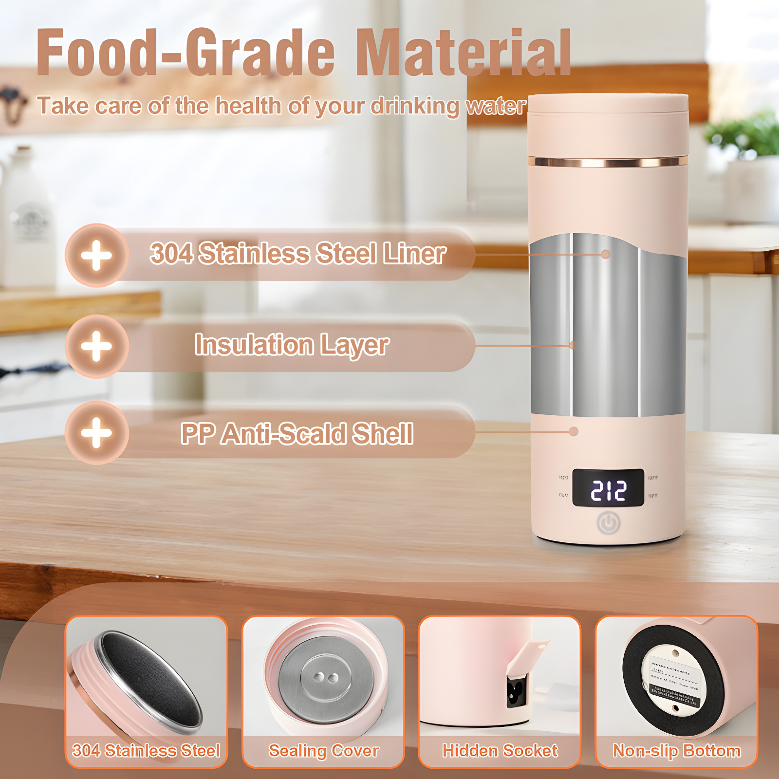 Portable Mini Electric Kettle