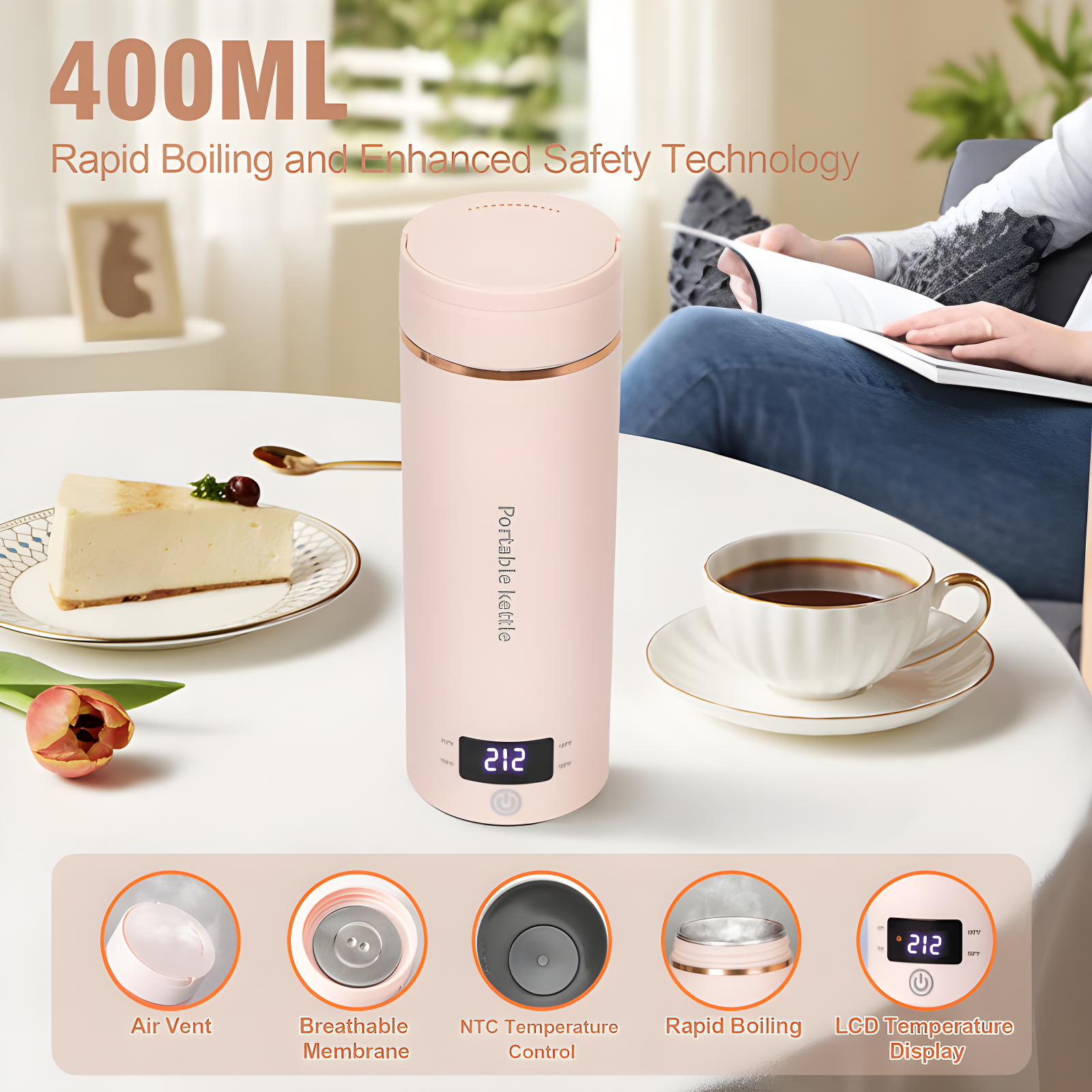 Portable Mini Electric Kettle