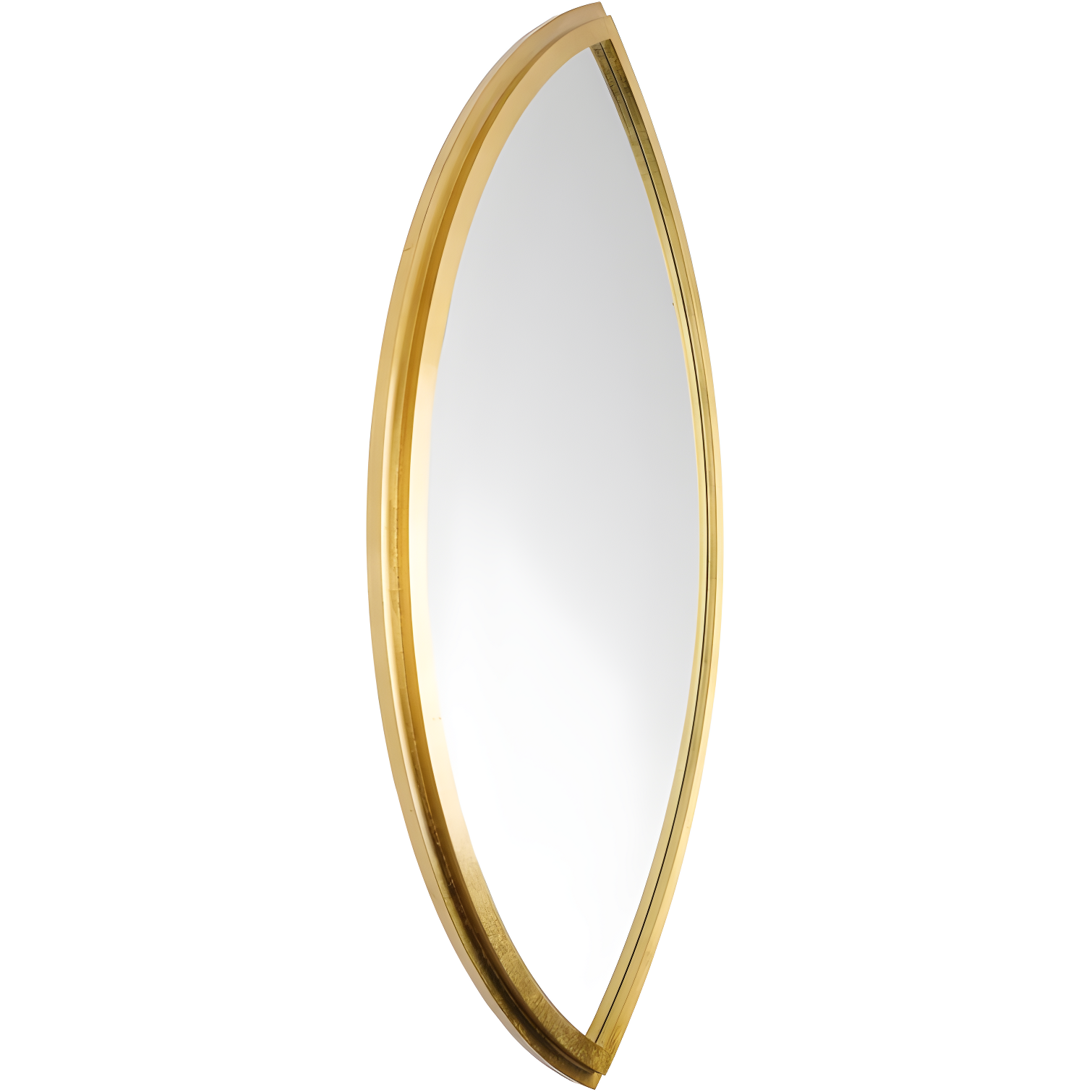 Mercer41 Adileni Wood Flat Wall Mirror