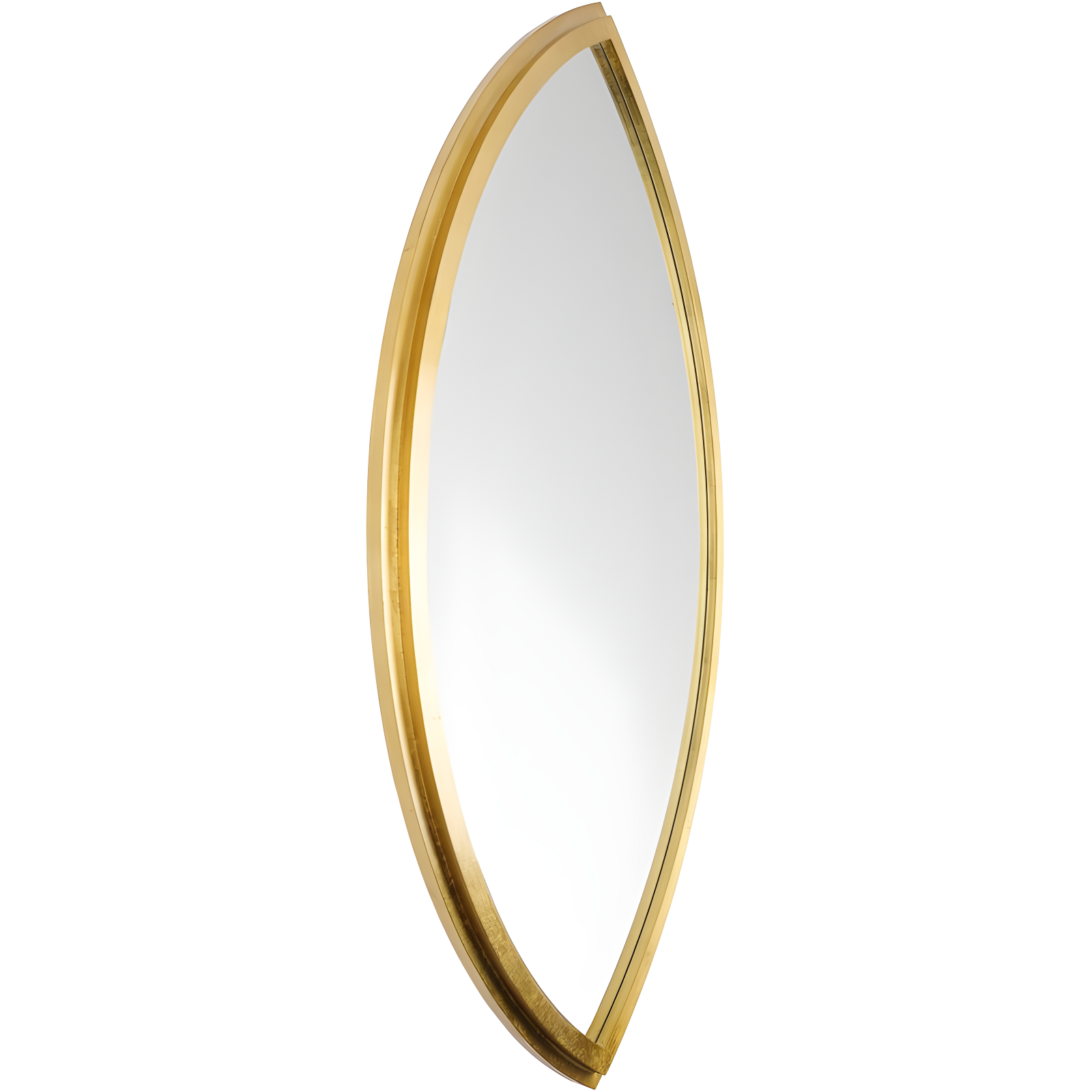 Mercer41 Adileni Wood Flat Wall Mirror