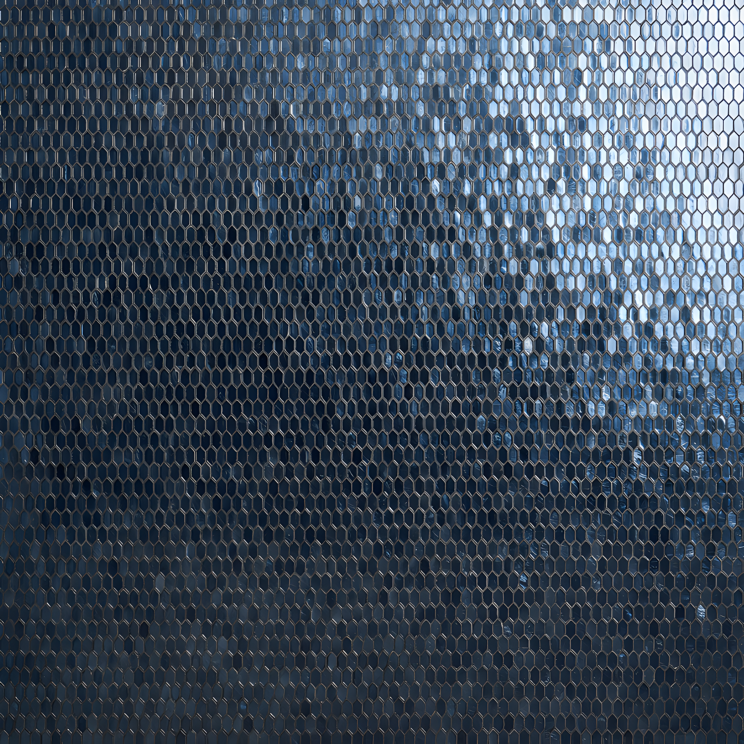 Whisper 11.61" x 11.73" Polished Mini Picket Glass Mosaic Wall Tile (0.94 Sq. Ft. / each)
