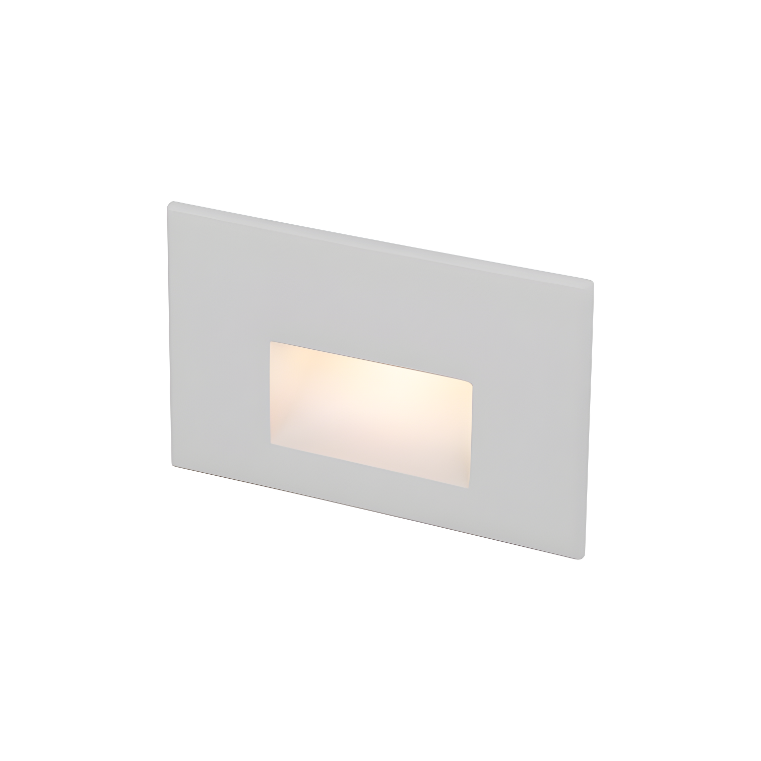 Wac Lighting Wl-Led100f Ledme 5" Wide Led Step And Wall Light - White / Red Lens