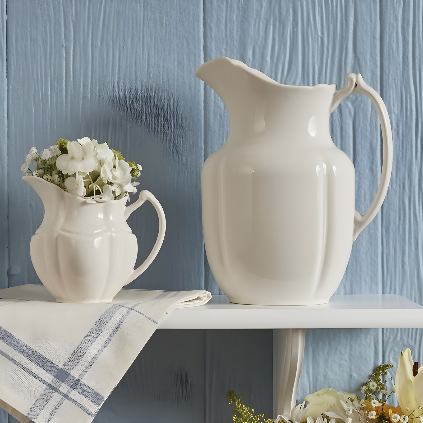 Park Designs Stoneware Water Pitcher