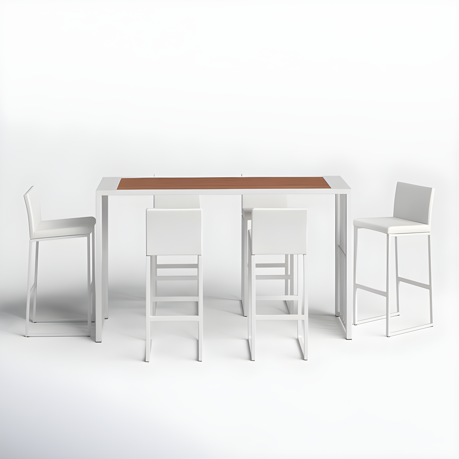Jarrod 71'' Rectangular 6 - Person Outdoor Dining Set