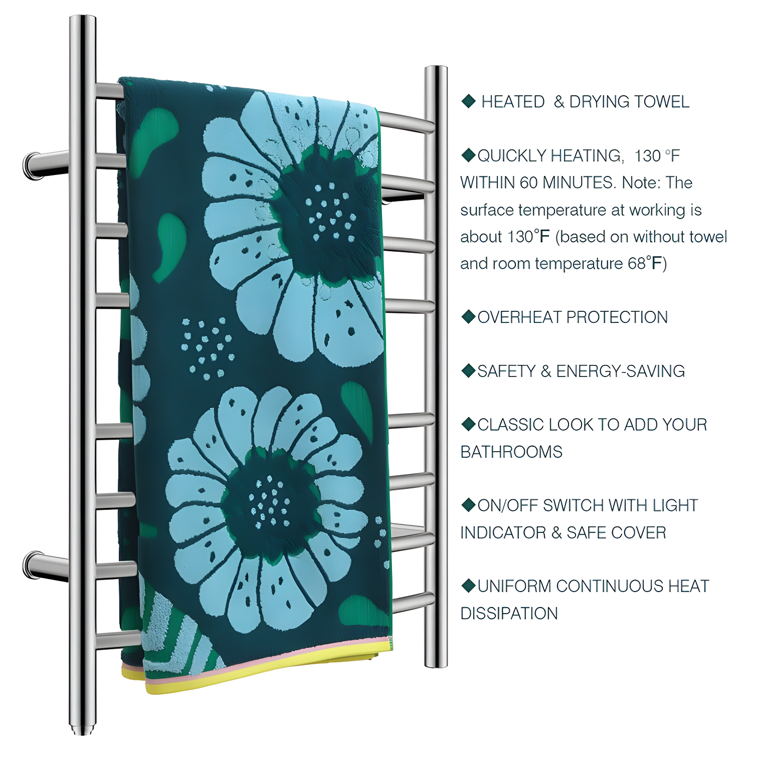 Curved Towel Rail Towel Warmer