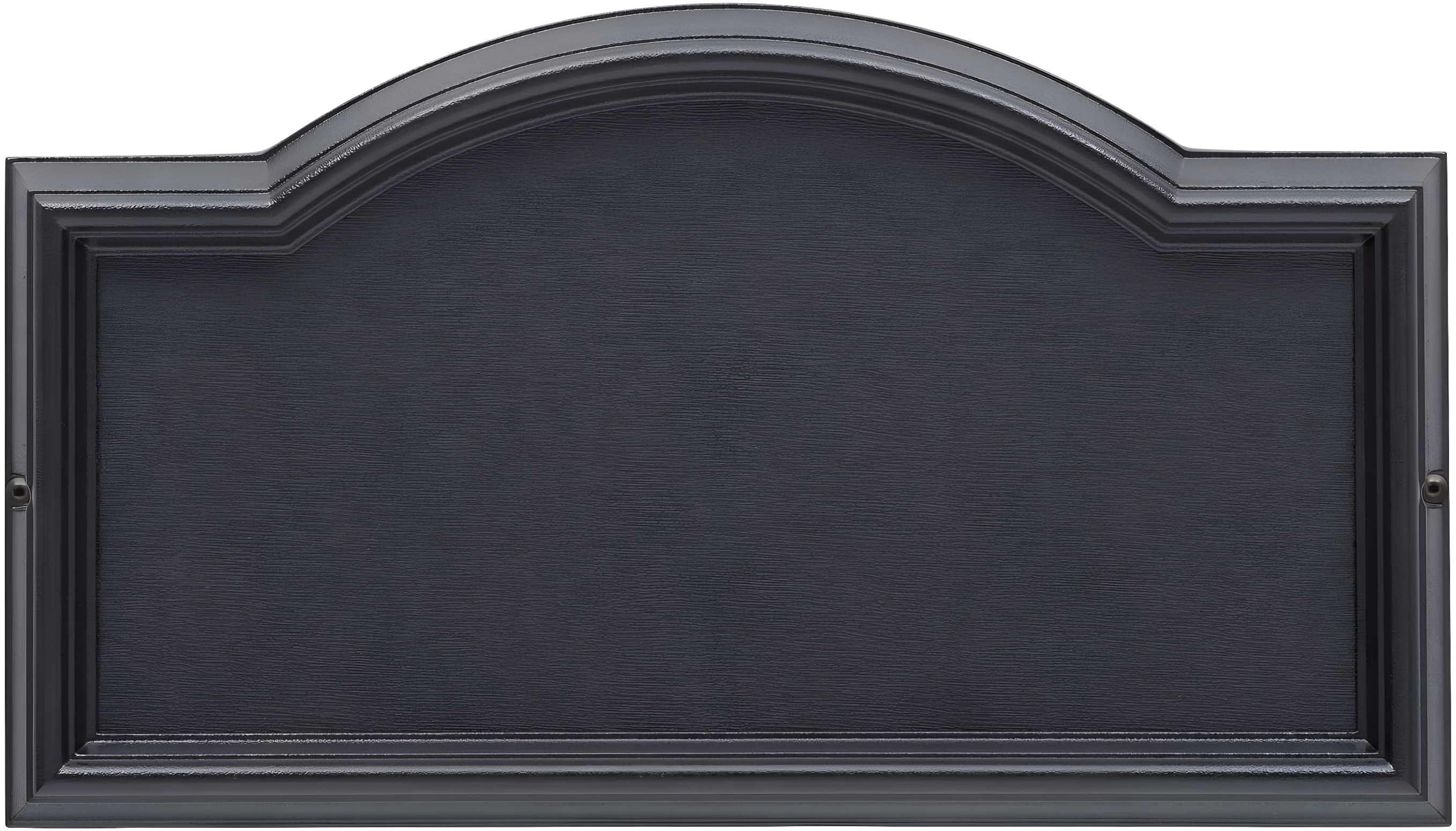 Black Metal Arch Address Plaque Frame