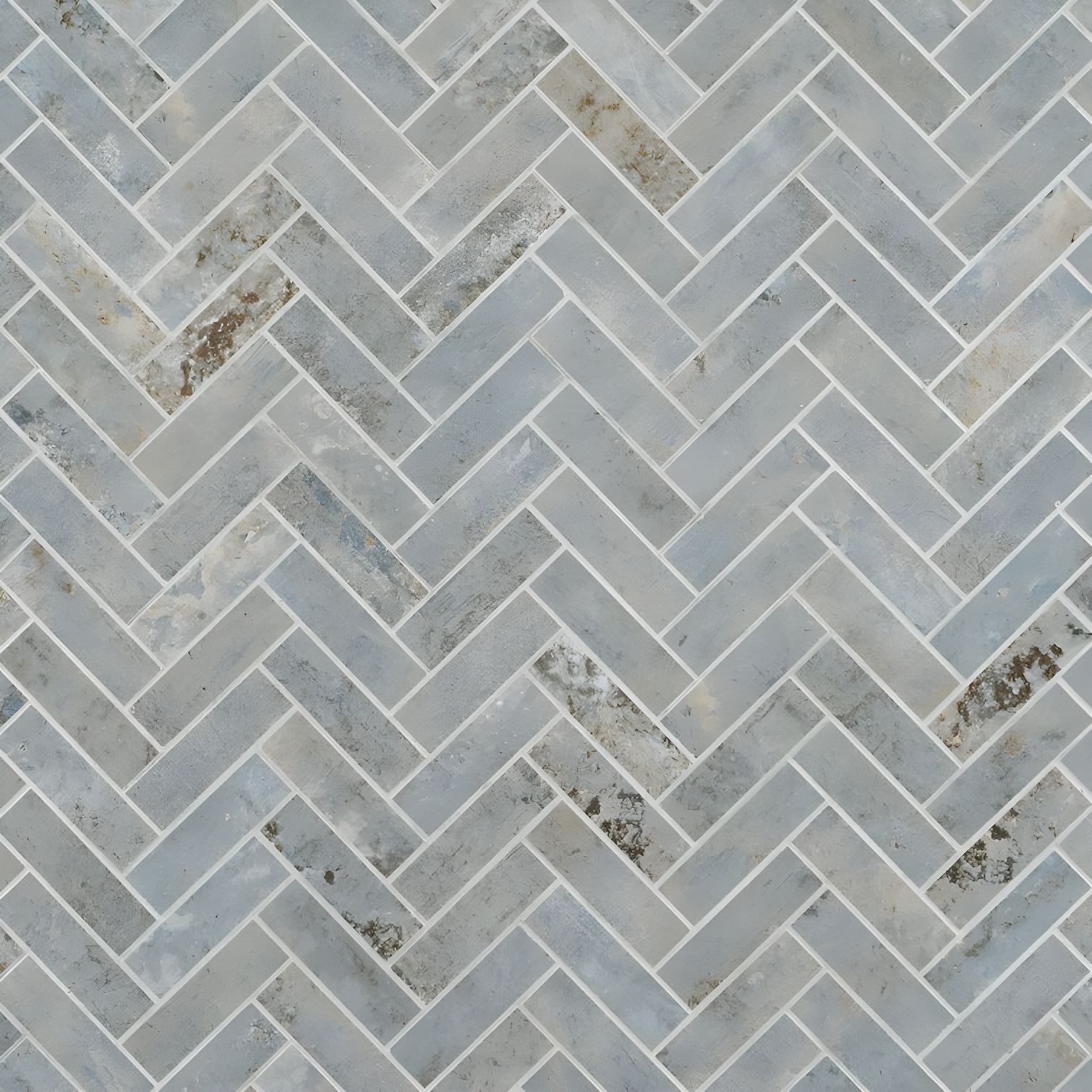 Mantis 10.03 in. x 10.62 in. Herringbone Matte Porcelain Floor & Wall Mosaic Tile (0.75 Sq.Ft./Each)