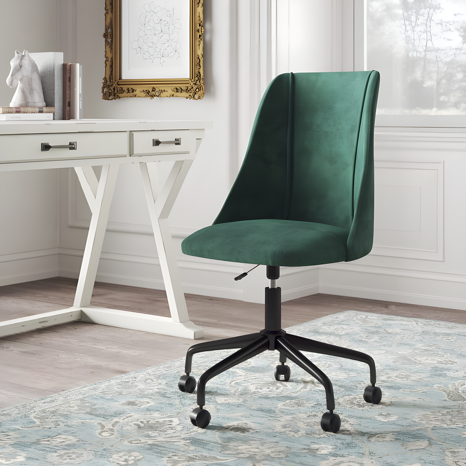 Rochelle Velvet Task Chair