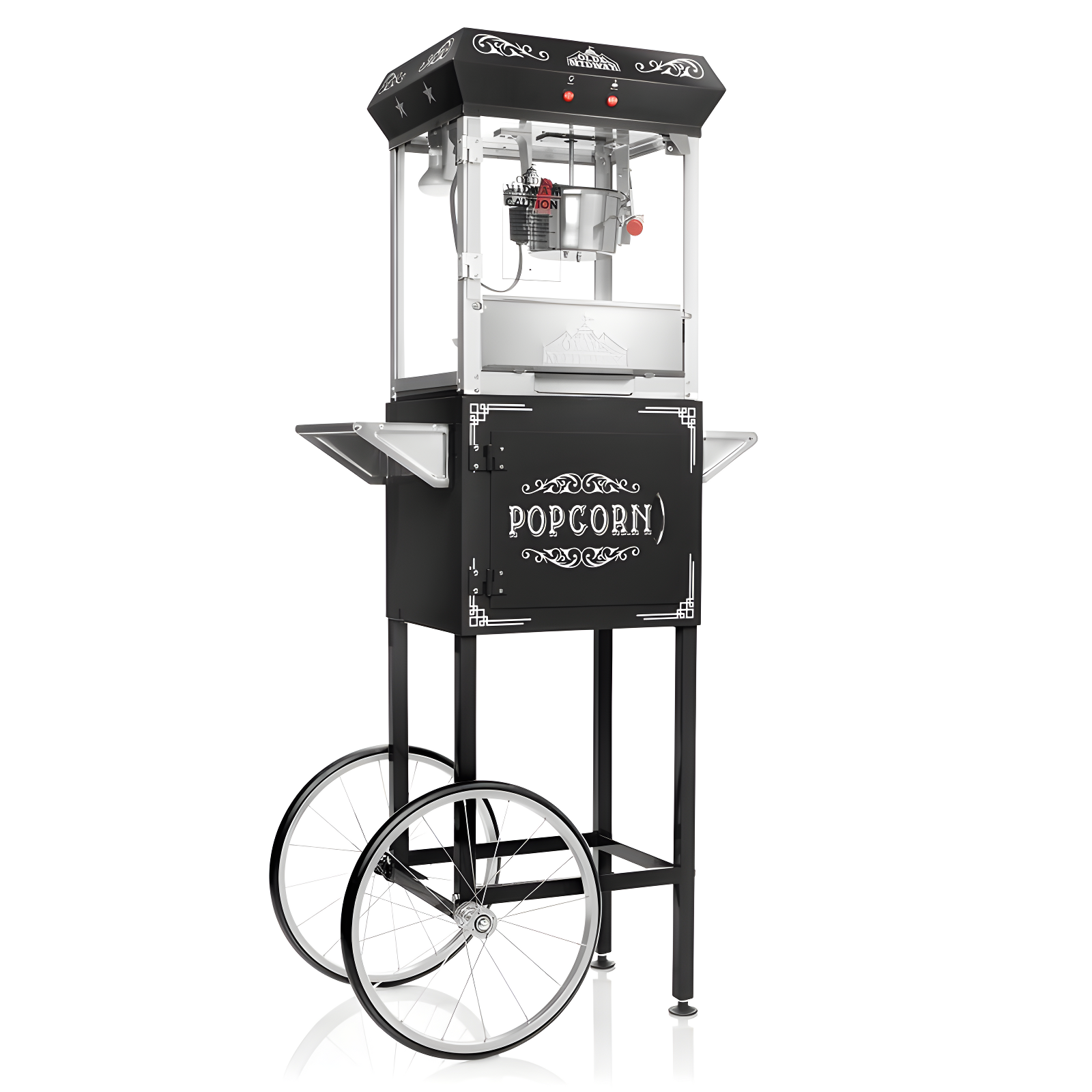 Olde Midway Olde Midway 6 Oz. Popcorn Machine Stand / Cart